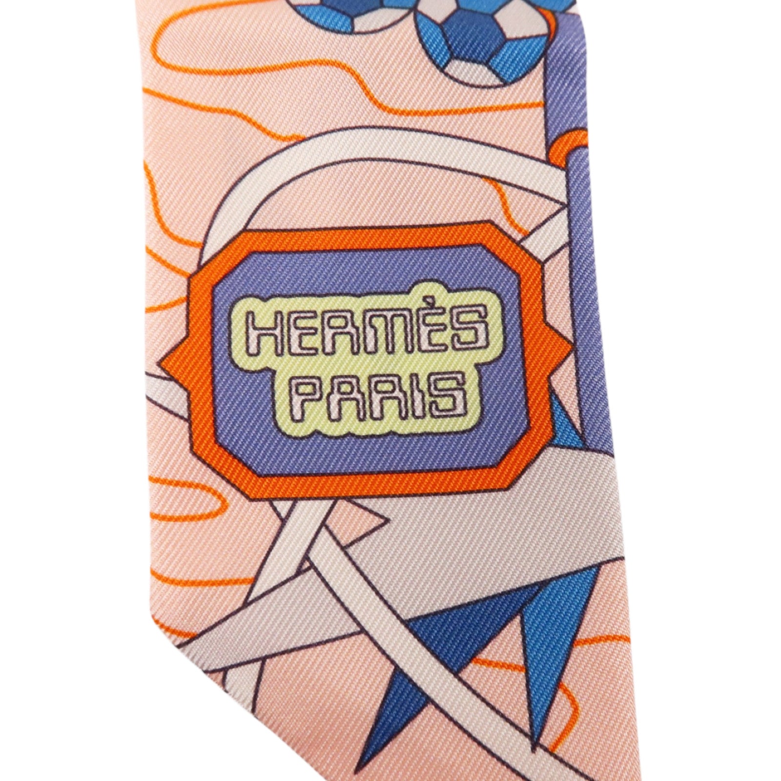 HERMES 絲質Twilly絲巾