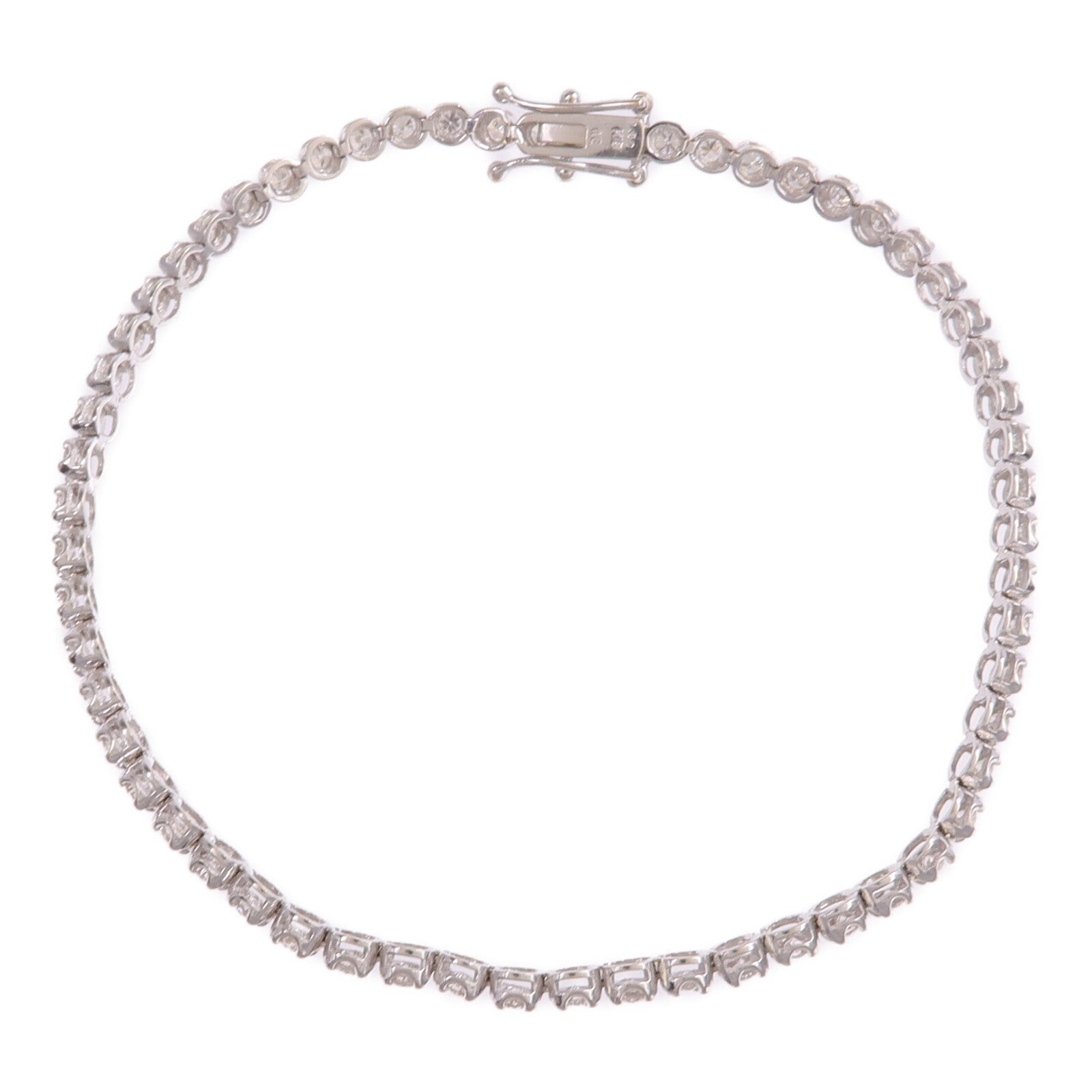 JEWELRY 18K白金Diamond Bracelet鑽石手鏈