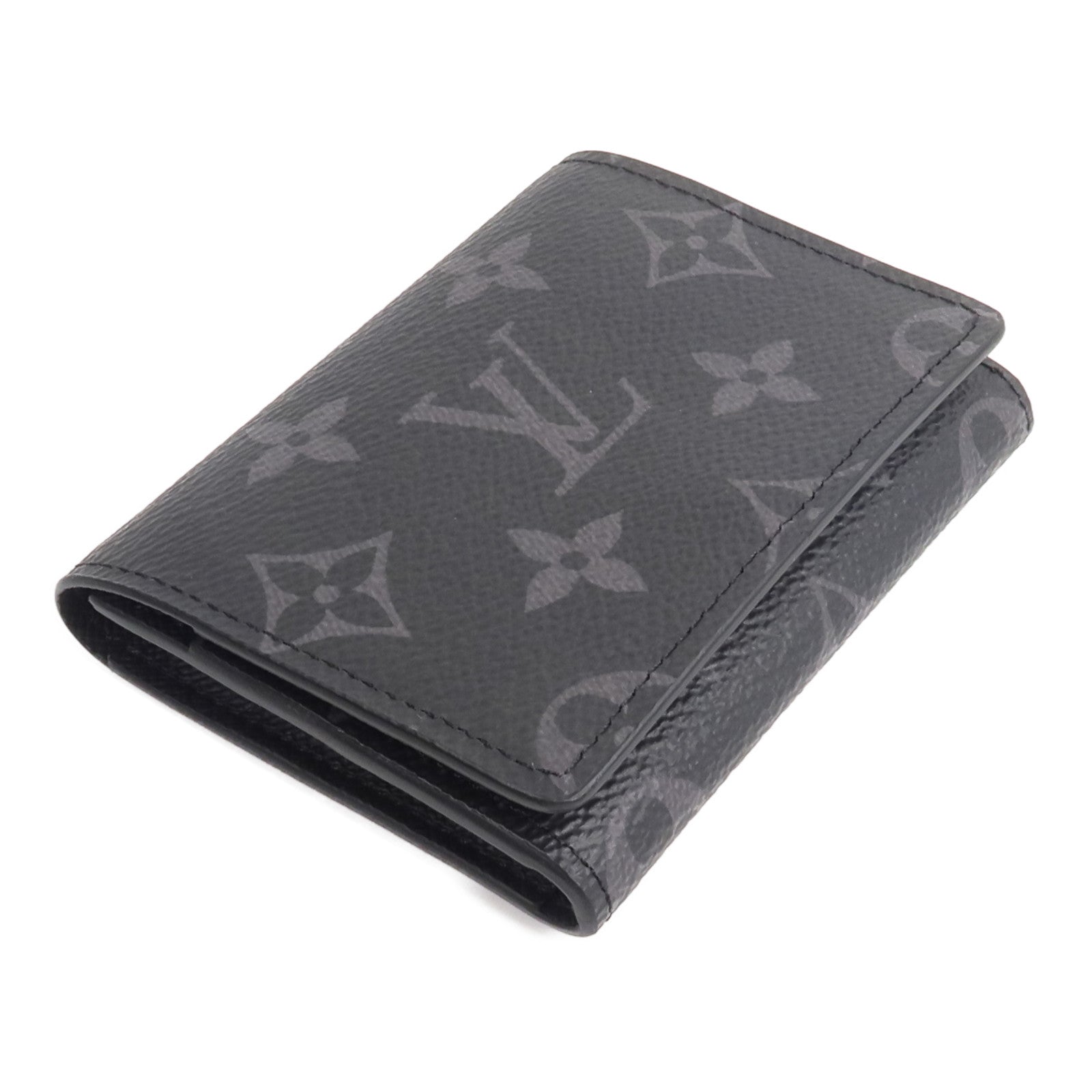 LOUIS VUITTON Monogram Eclipse Envelope Business Card Holder卡片套