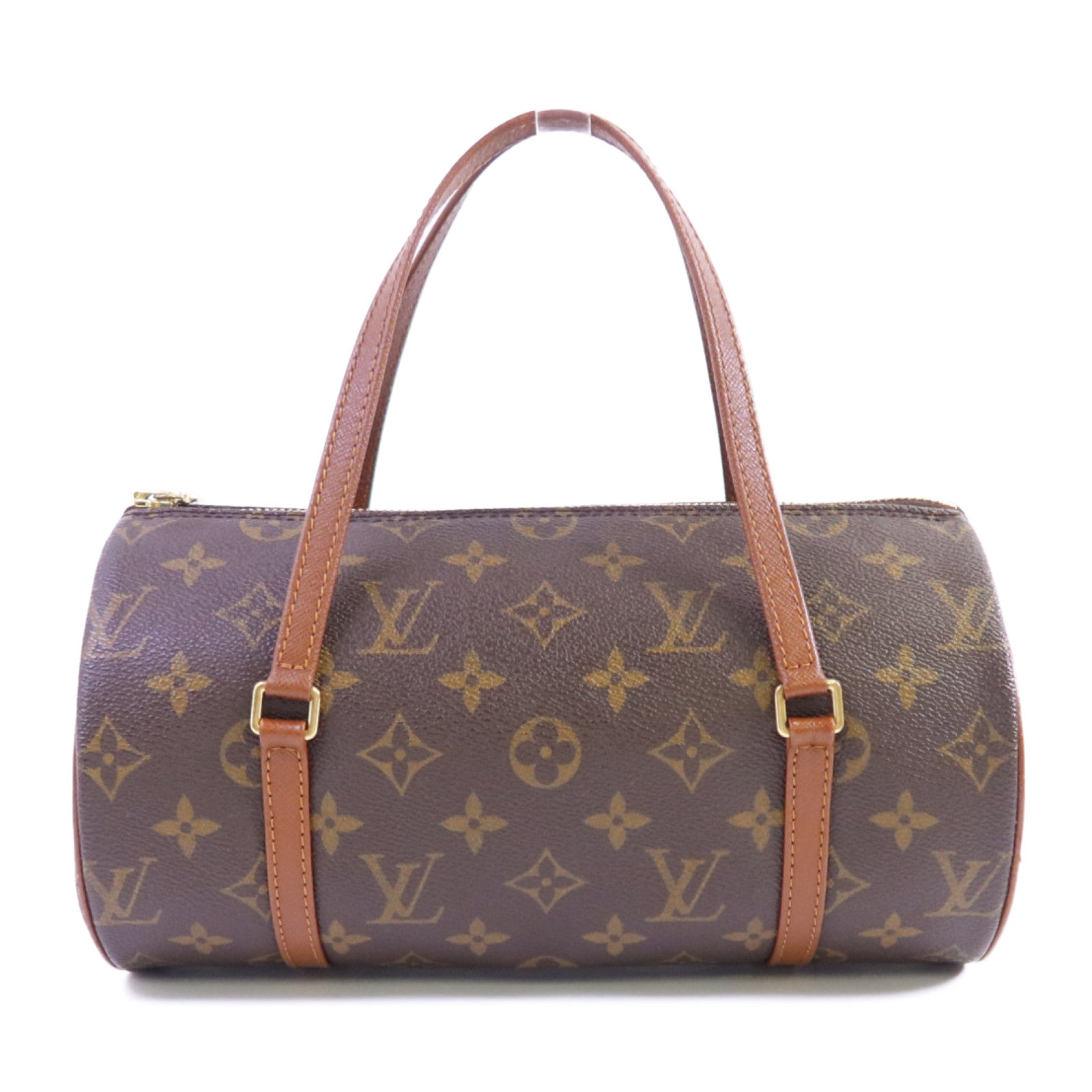 LOUIS VUITTON Monogram Papillon PM金扣手挽袋