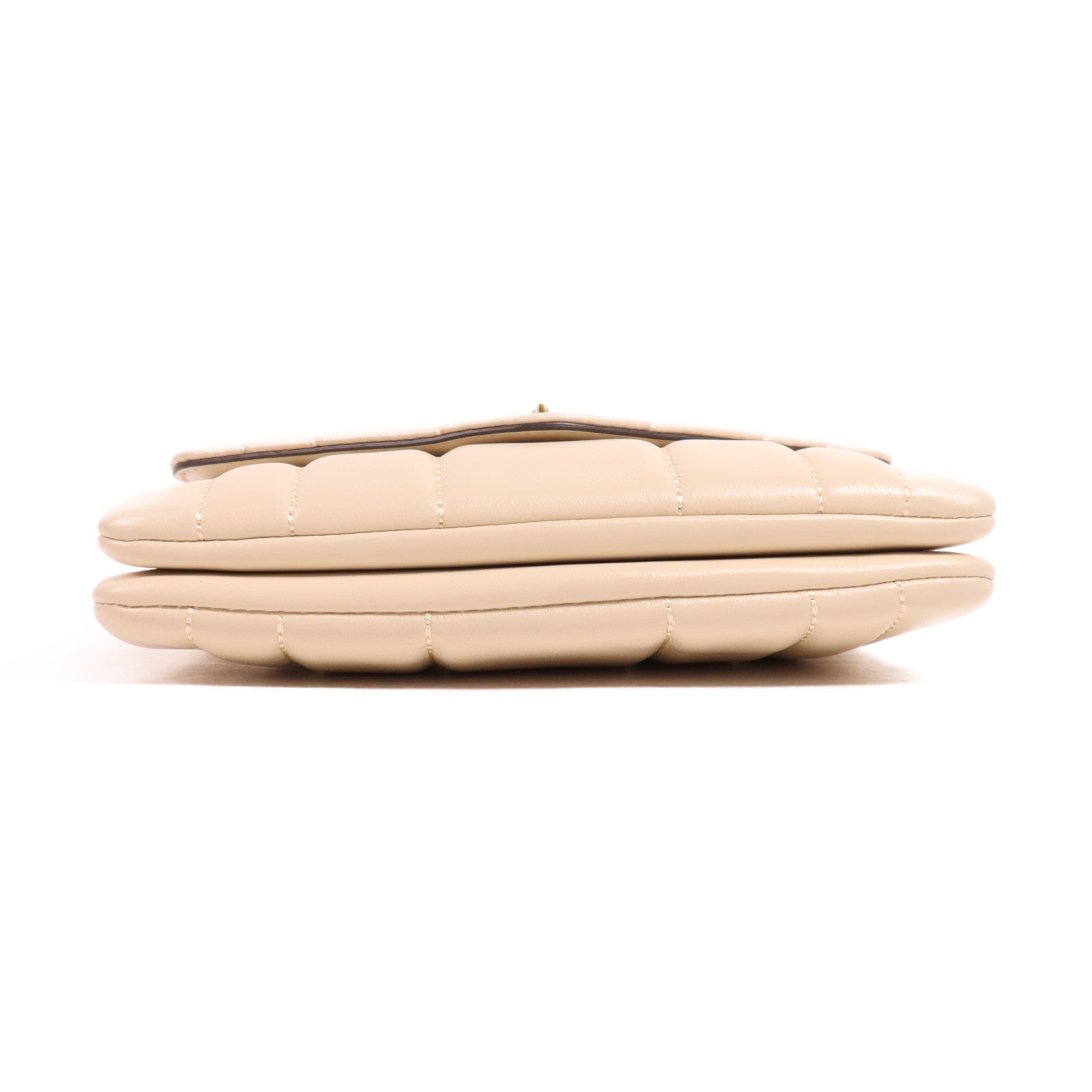 羊皮皮革Mini Kira Top Handle金扣手挽肩背兩用袋