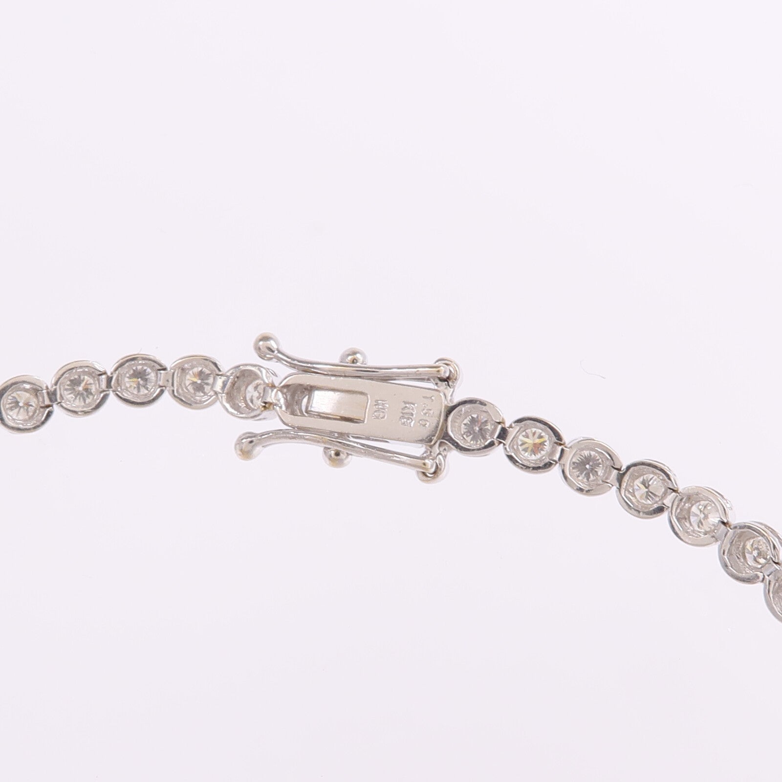 JEWELRY 18K白金Diamond Bracelet鑽石手鏈