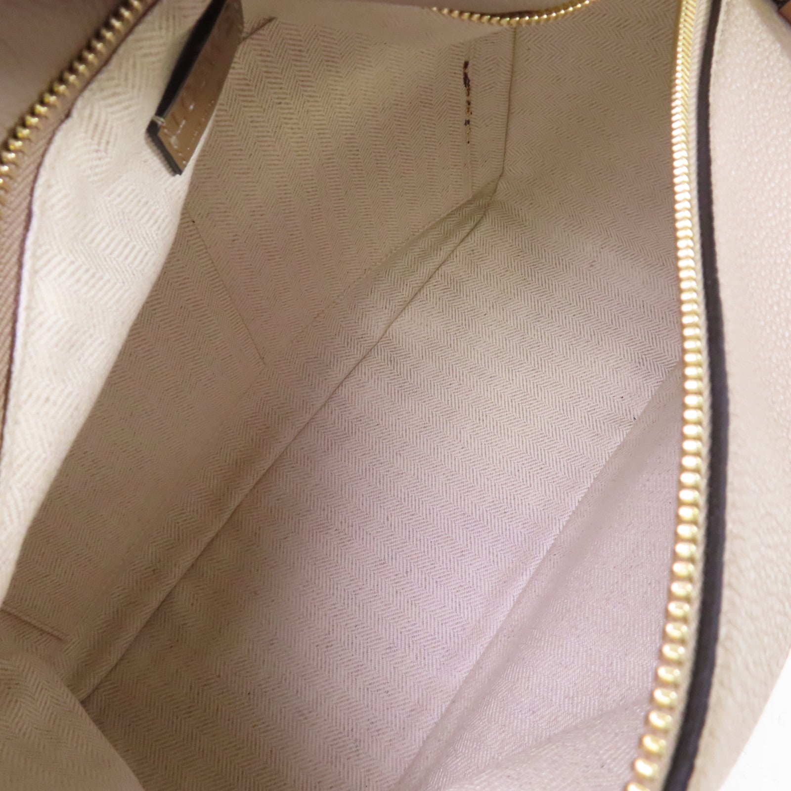 LOEWE 牛皮皮革Puzzle 2Way Shoulder Bag銀扣手挽肩背兩用袋杏色