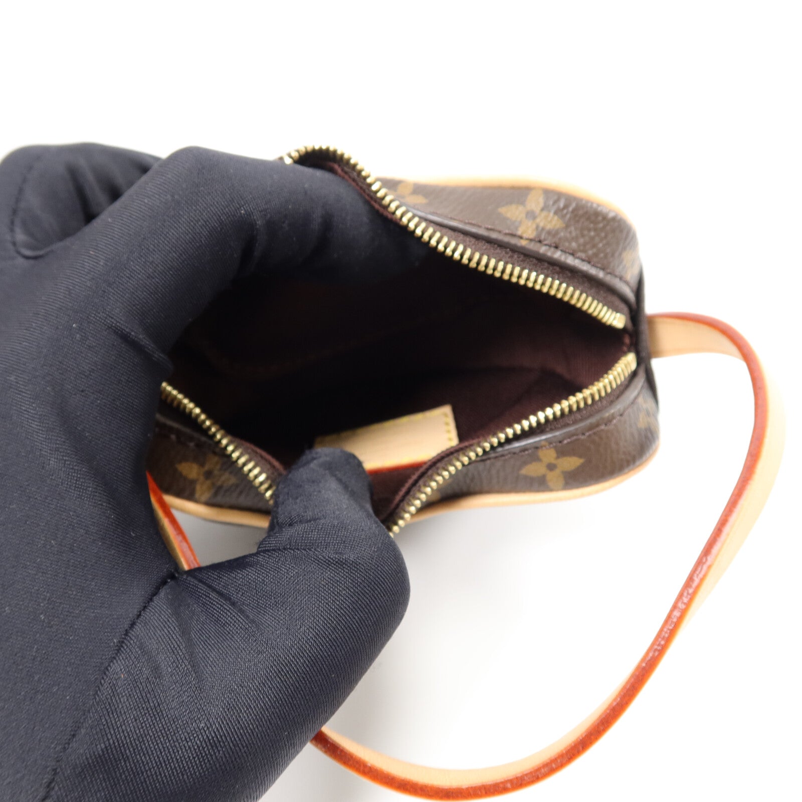 LOUIS VUITTON Monogram Croissant MM手挽肩背兩用袋