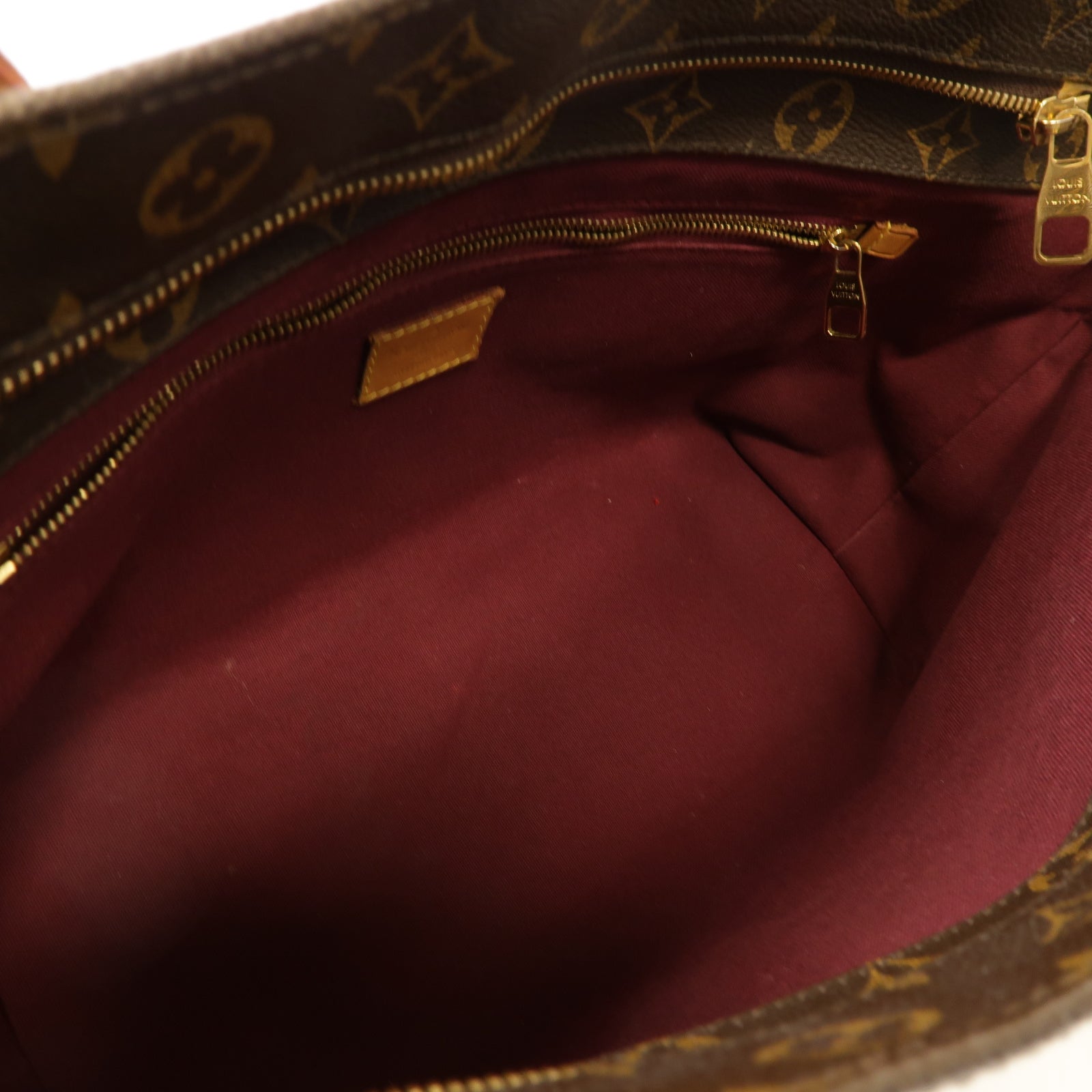 LOUIS VUITTON 【激減優惠】Monogram Raspail PM金扣肩背袋棕色