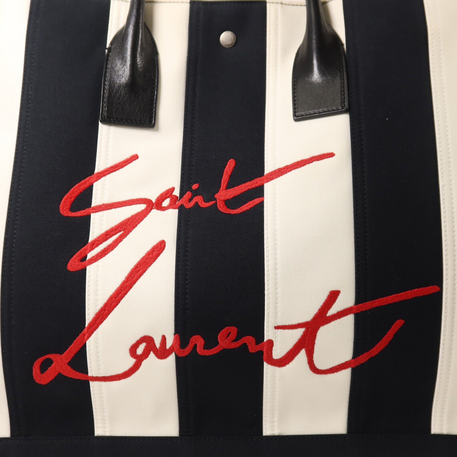 SAINT LAURENT 帆布Tote Bag手挽袋