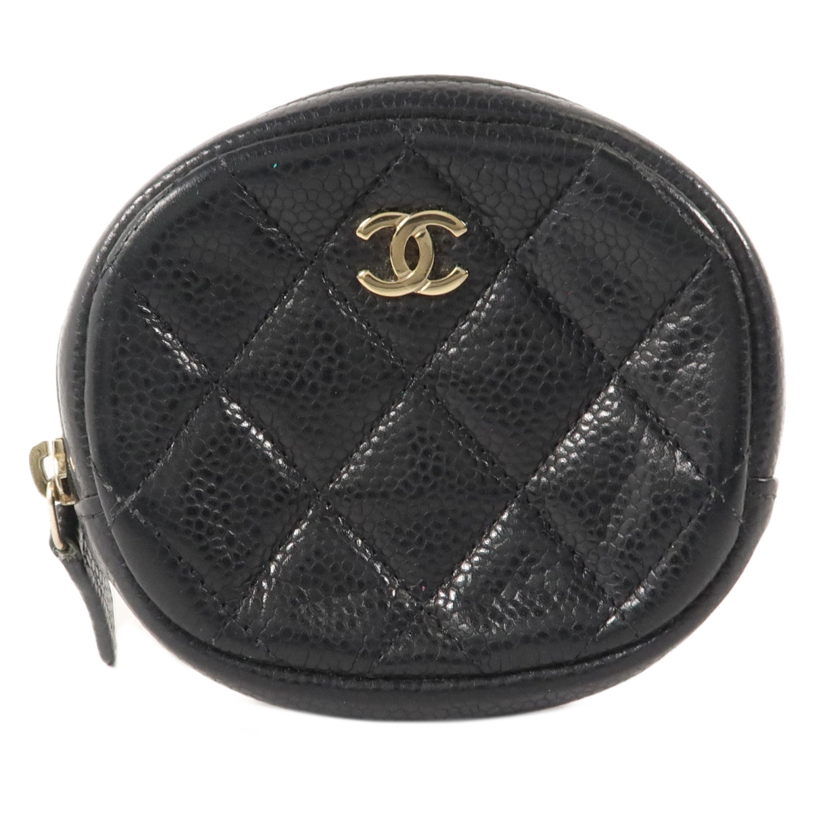 CHANEL 牛皮皮革Classic Zipped Coin Purse零錢包