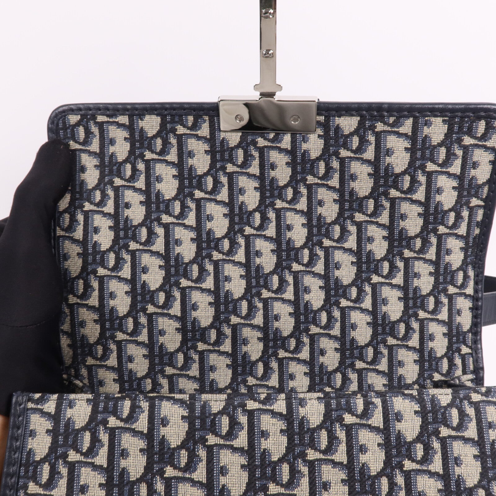 Dior 帆布Montaigne 30銀扣肩背袋