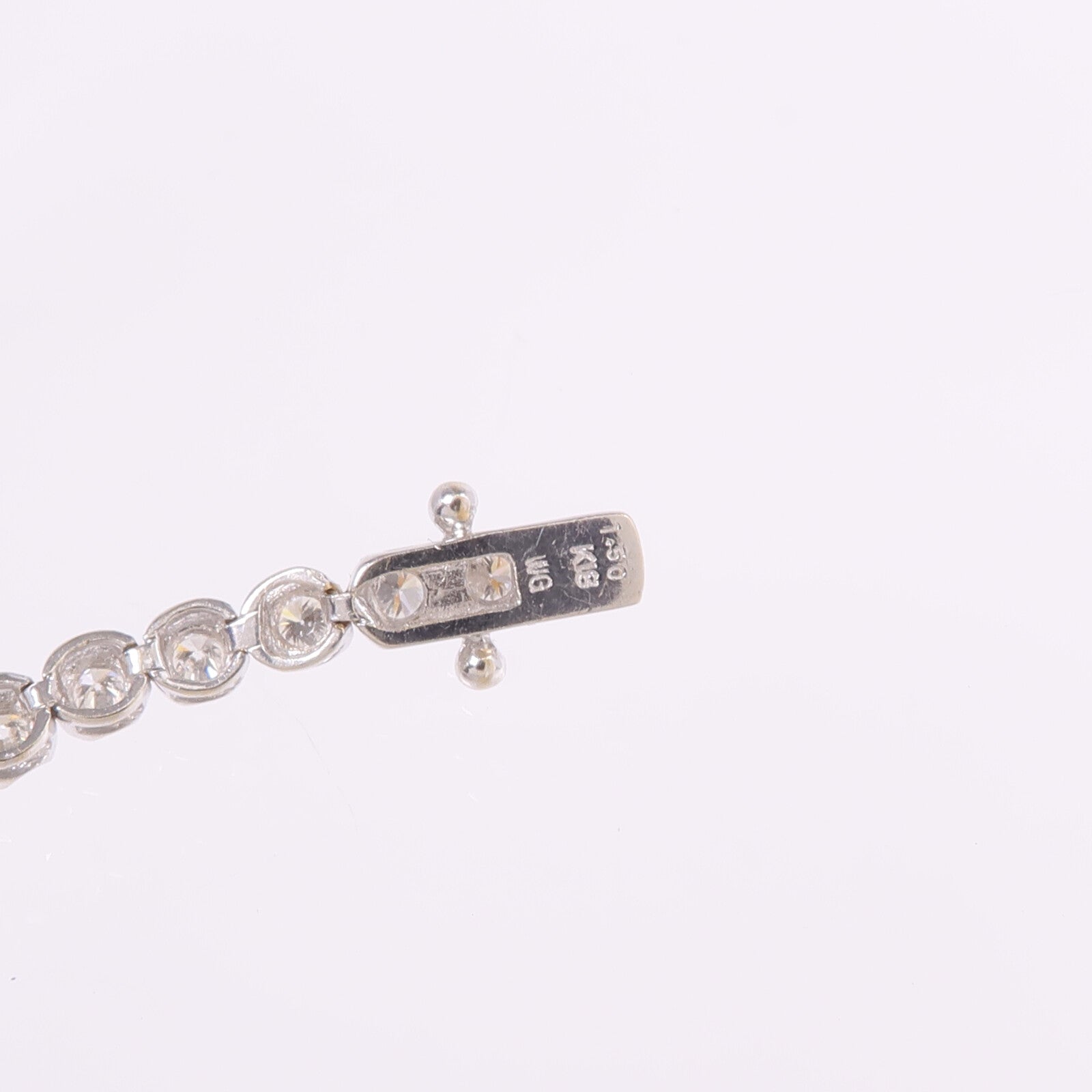 JEWELRY 18K白金Diamond Bracelet鑽石手鏈