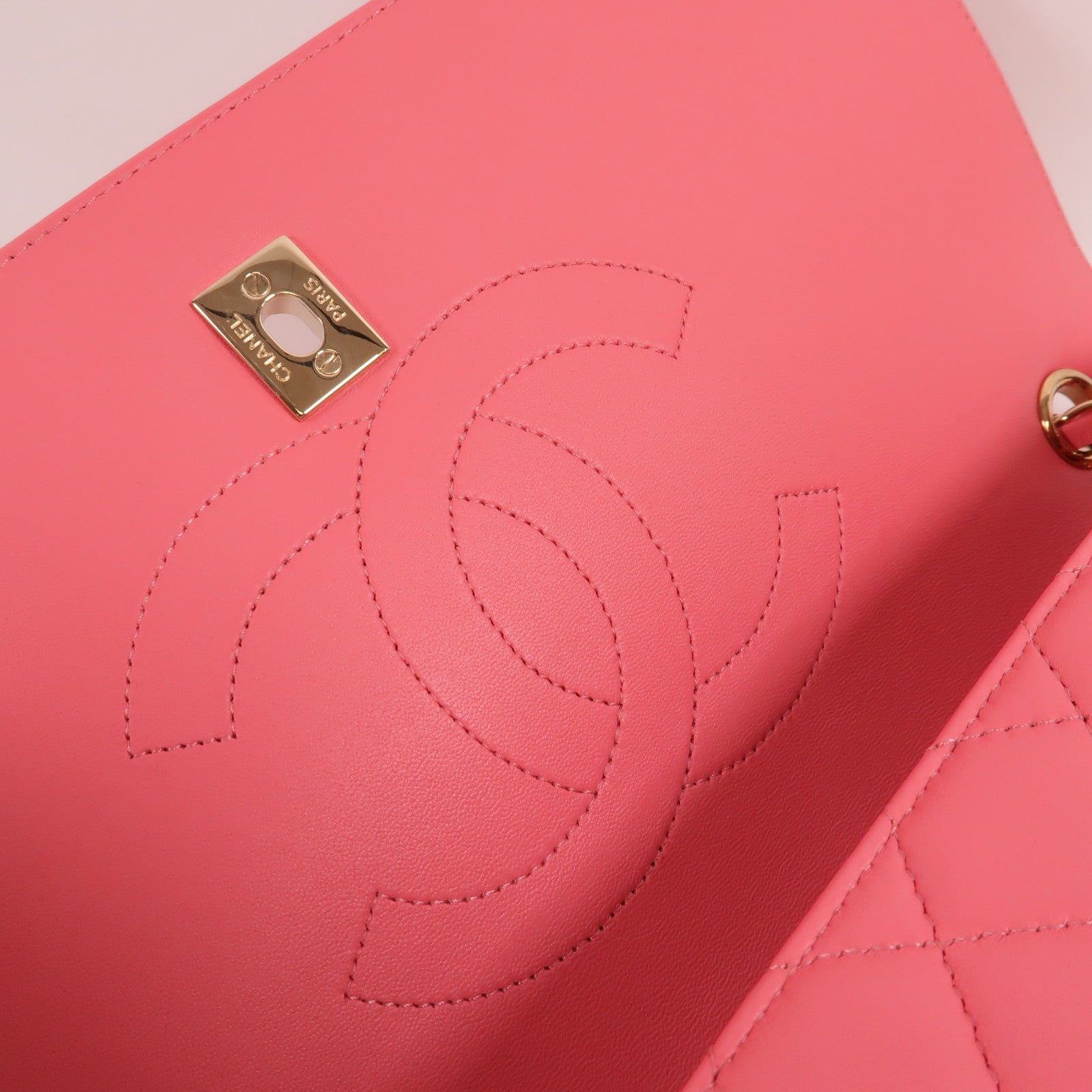 CHANEL 羊皮皮革Qulited Shoulder Bag肩背袋