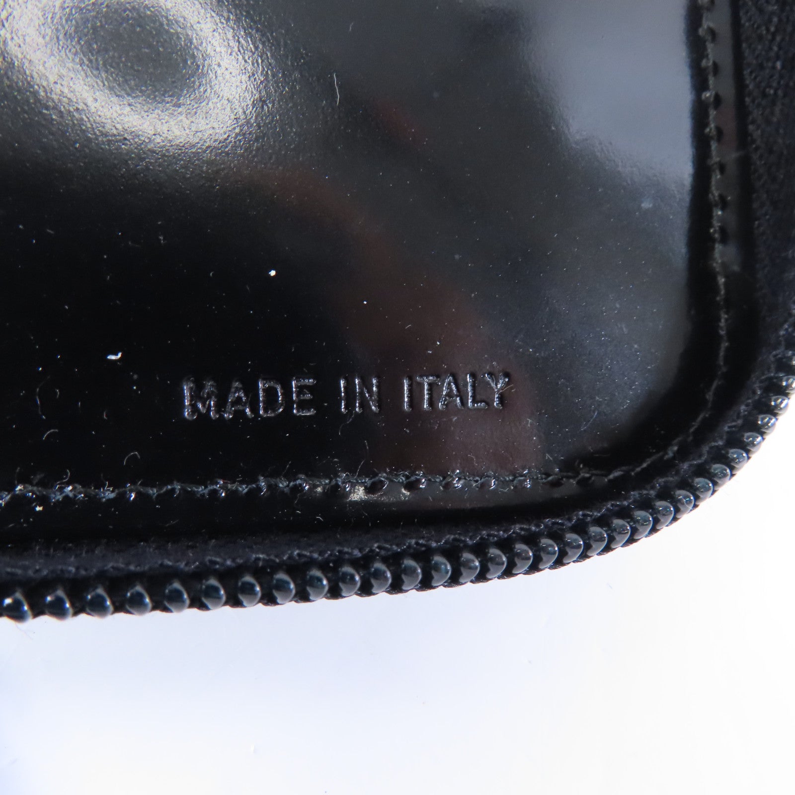 PRADA 【激減優惠】漆皮皮革Key Case鎖匙包黑色