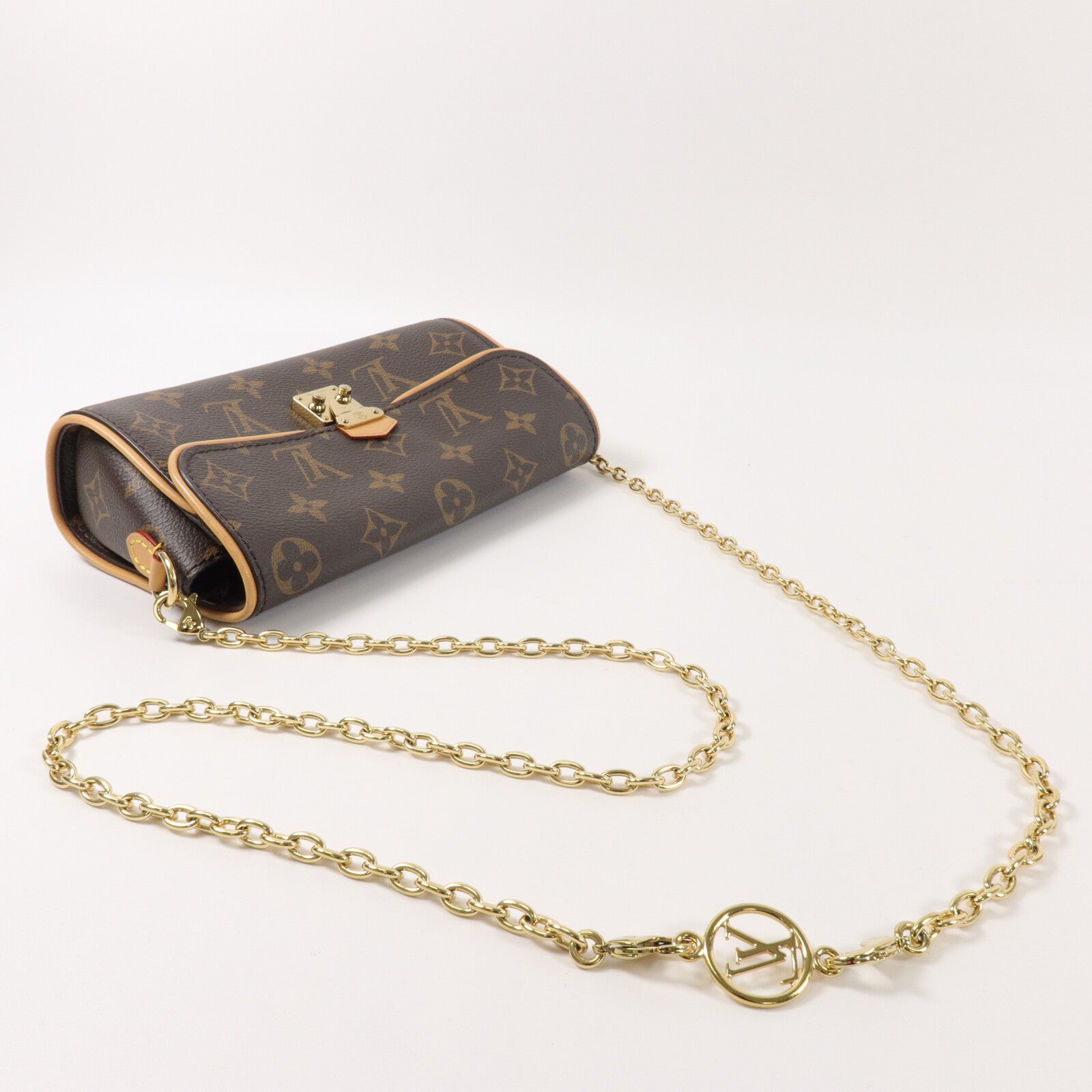 LOUIS VUITTON Monogram Pochette Camille手挽肩背兩用袋