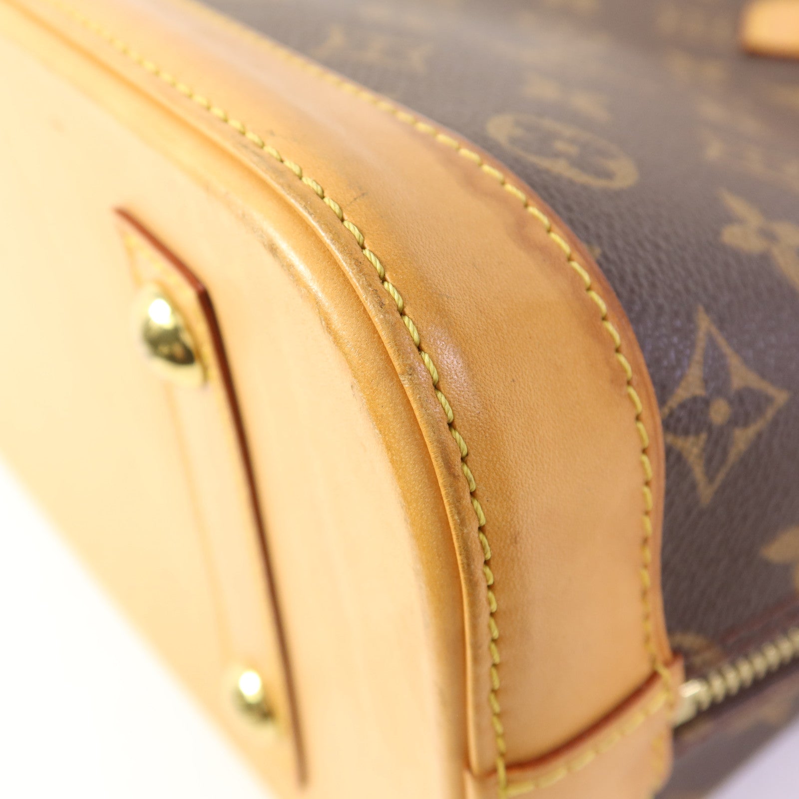 LOUIS VUITTON Monogram Alma金扣手挽袋