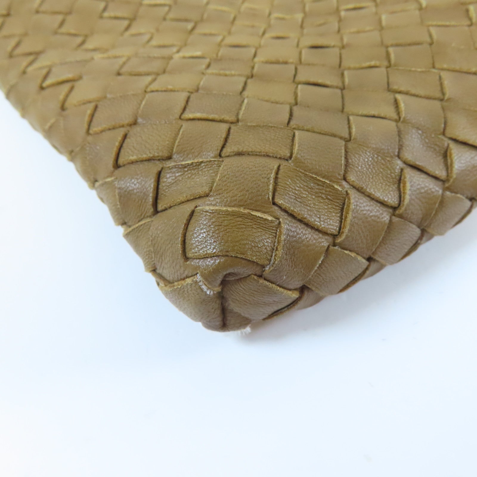 BOTTEGA VENETA 織紋皮革Shoulder Bag肩背袋啡色