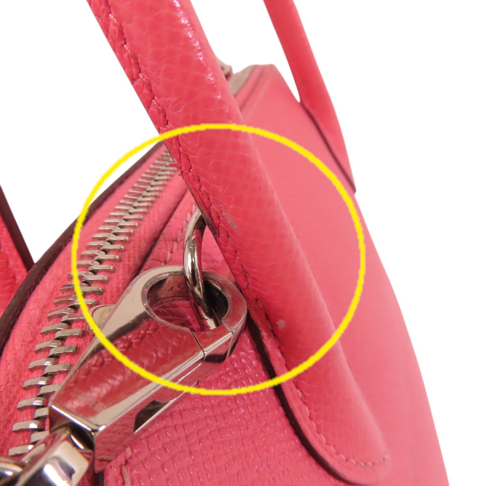 HERMES Epsom皮革Bolide 27銀扣手挽肩背兩用袋