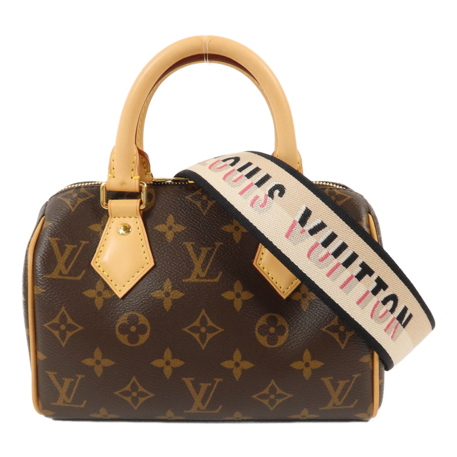 LOUIS VUITTON Monogram Speedy Bandouliere 20手挽肩背兩用袋