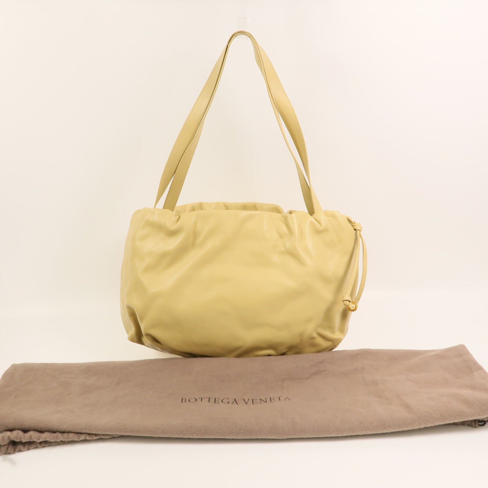 BOTTEGA VENETA 【激減優惠】牛皮皮革The Bulb金扣肩背袋