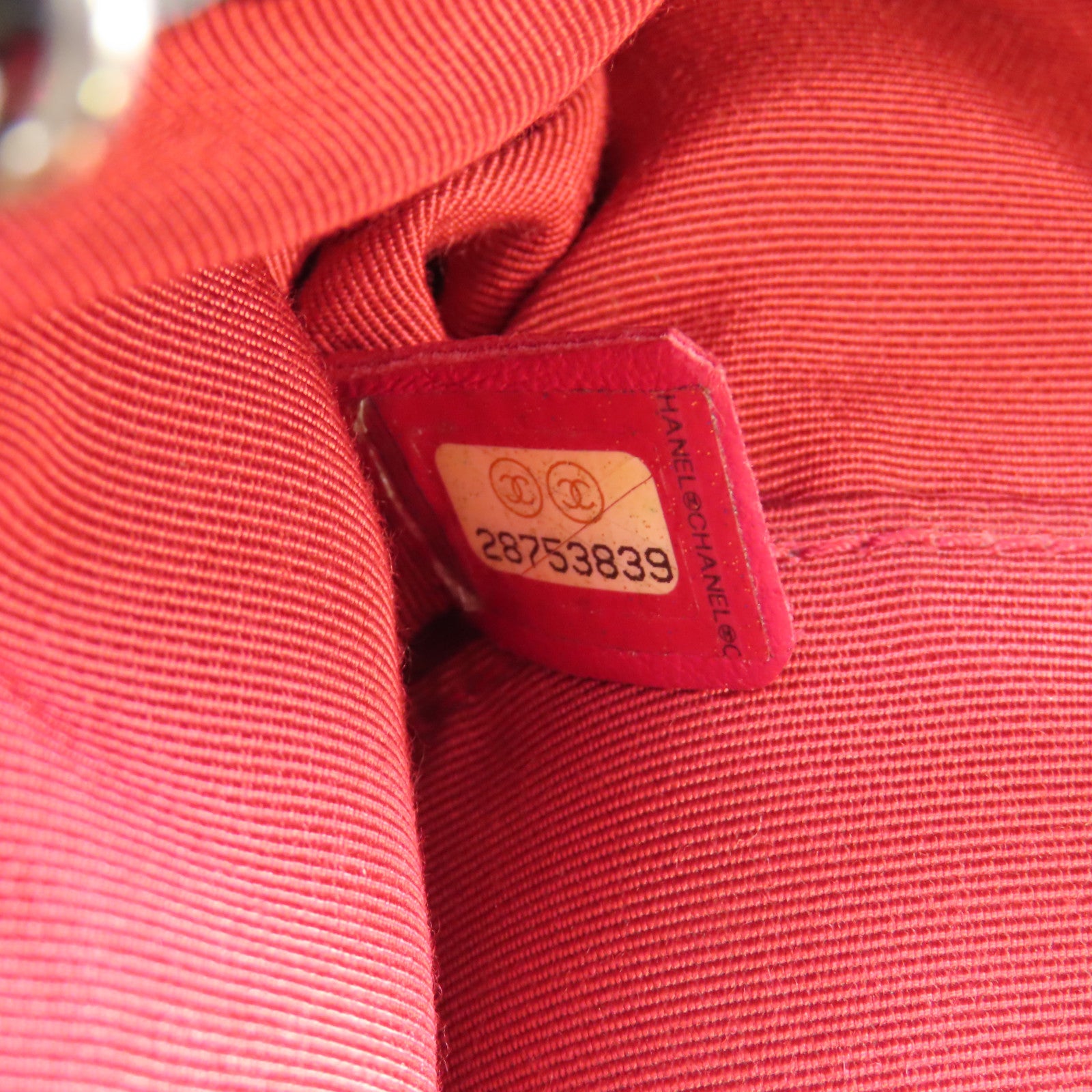 CHANEL 羊皮皮革Garbrielle Backpack鏈帶背包