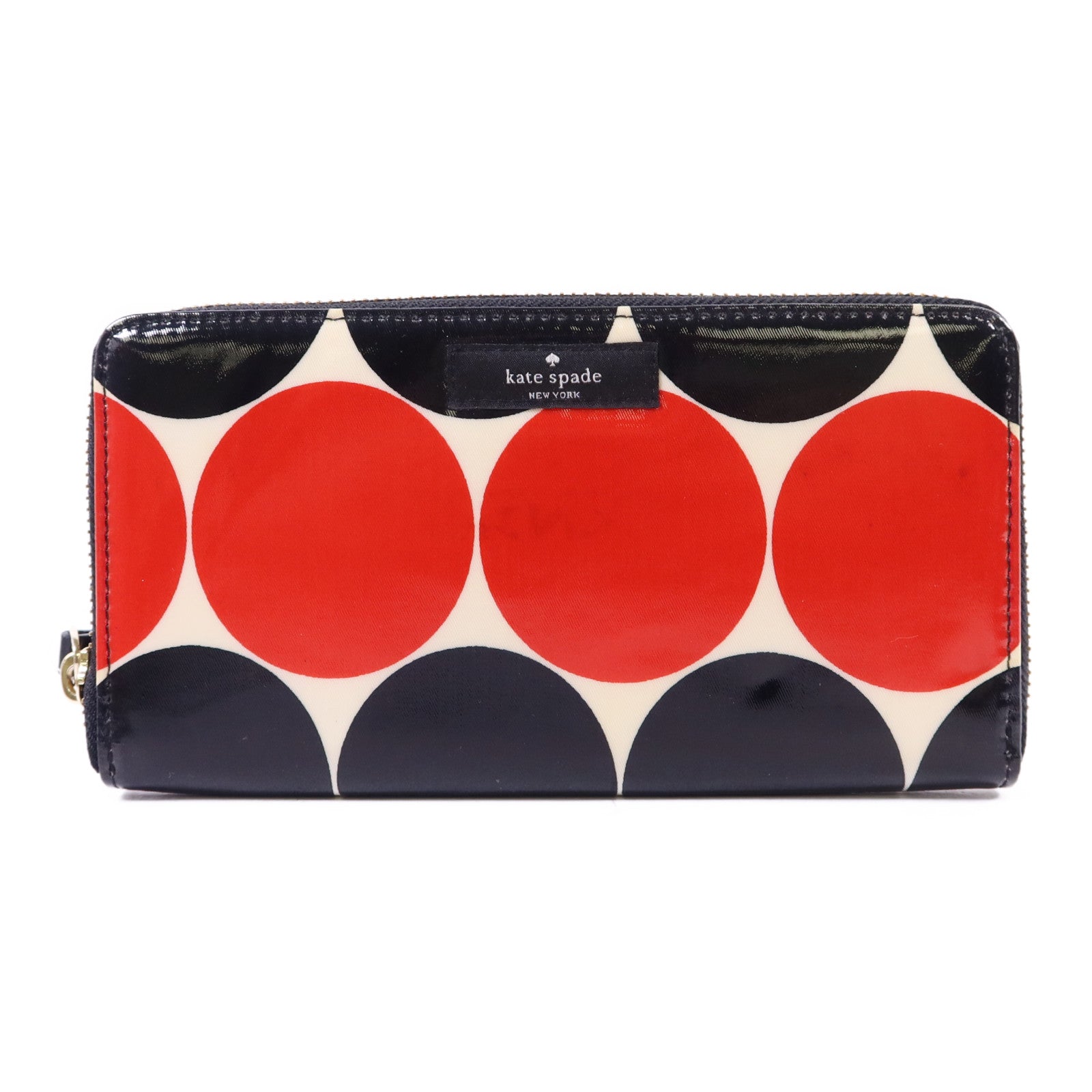 Kate Spade PVC Long Wallet金扣長錢包
