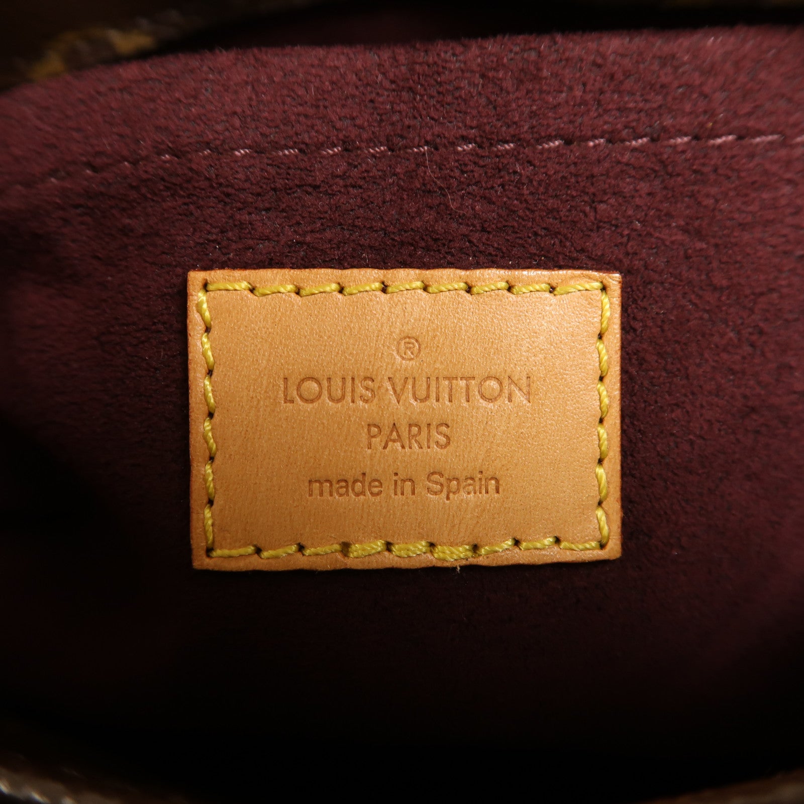 LOUIS VUITTON Monogram Montaigne MM金扣手挽肩背兩用袋