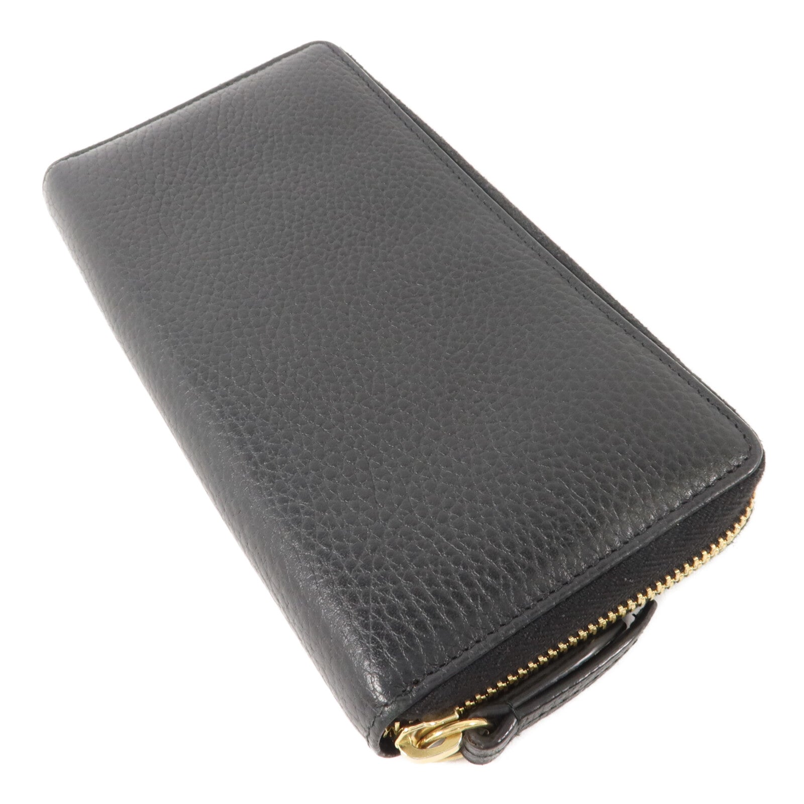 GUCCI 牛皮皮革Long Round Wallet長錢包