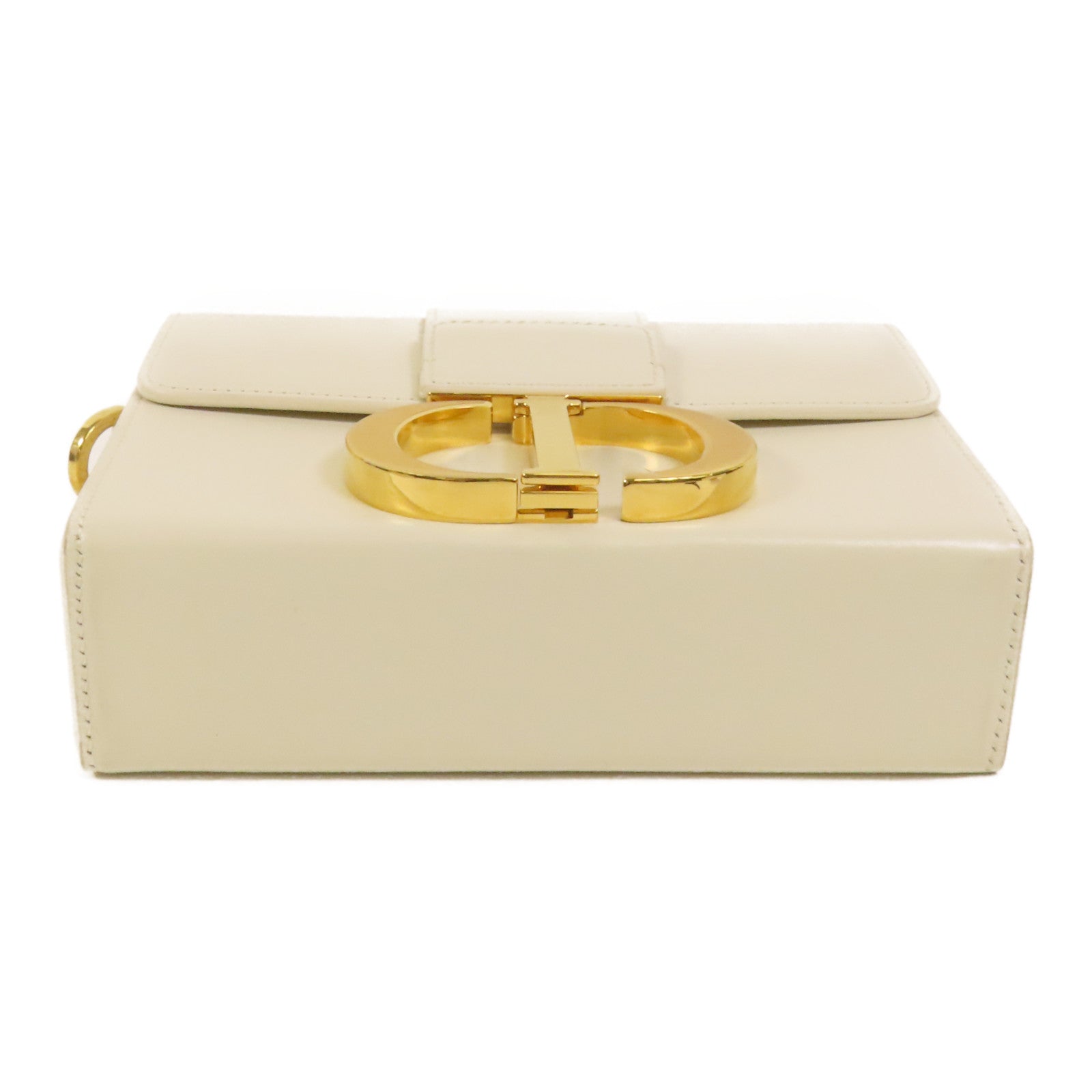 Dior 【激減優惠】牛皮皮革30 Montaigne金扣肩背袋