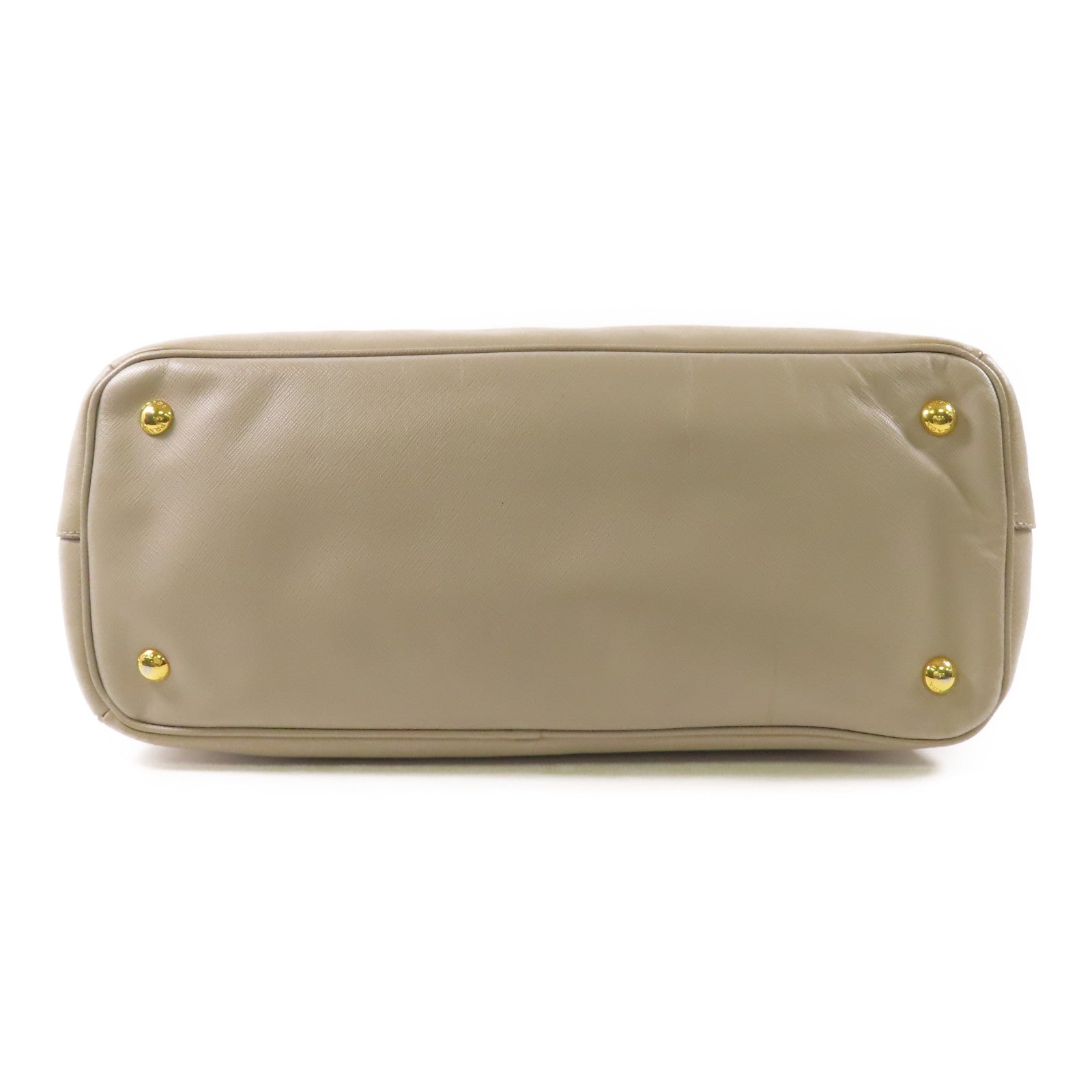 PRADA 牛皮皮革Hand Bag金扣手挽袋