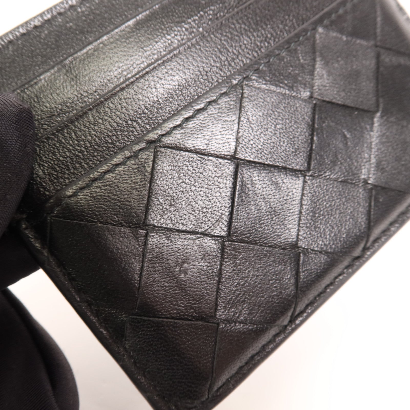 BOTTEGA VENETA 牛皮皮革Intrecciato Credit Card Case卡片套
