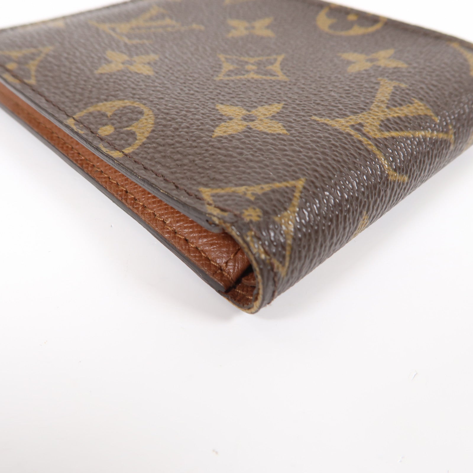 LOUIS VUITTON Monogram Multiple Wallet折疊錢包啡色