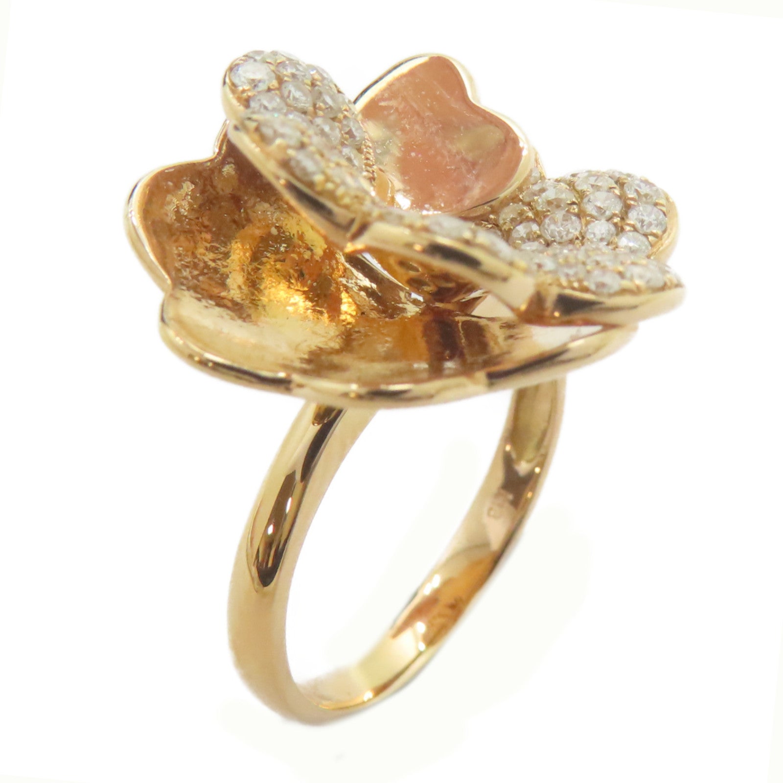 JEWELRY 18K玫瑰金Diamond Ring 1.00ct鑽石戒指US#6.75