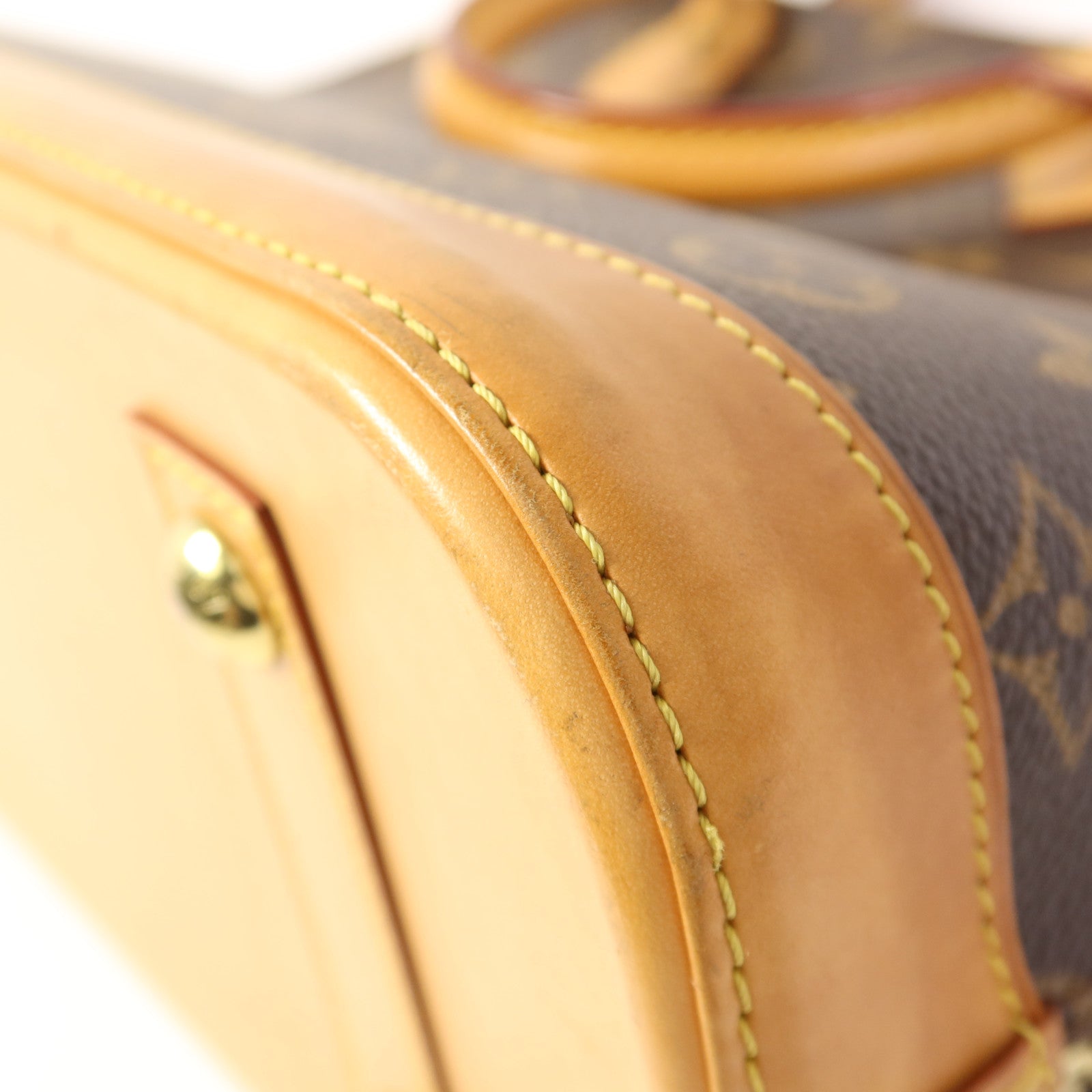 LOUIS VUITTON Monogram Alma金扣手挽袋