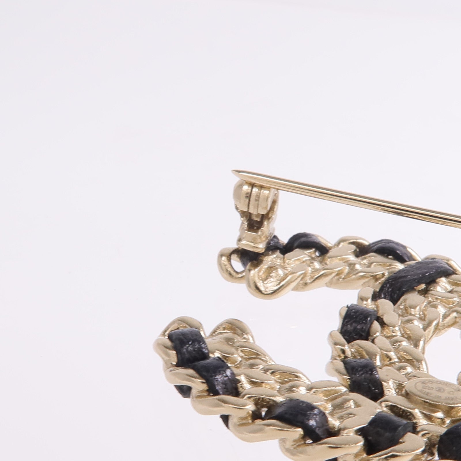 CHANEL 金屬/羊皮皮革Alure CC Chain Brooch胸針