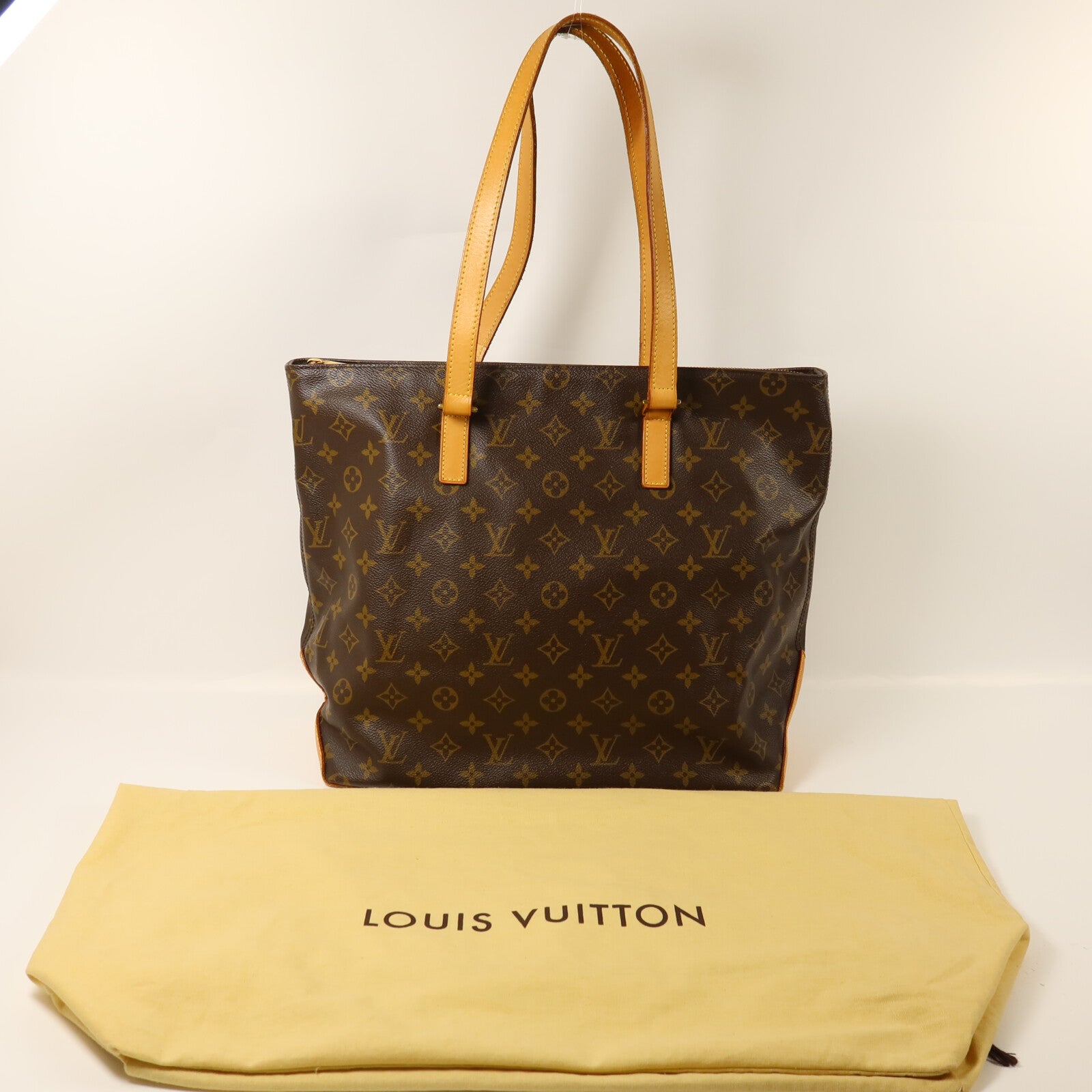 LOUIS VUITTON Monogram Cabas Mezzo肩背袋