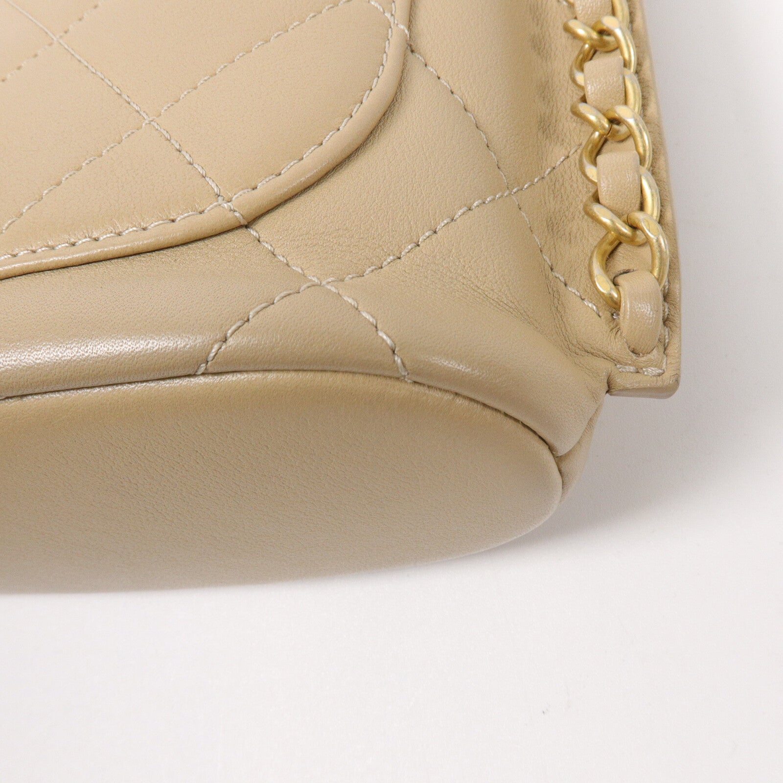 CHANEL 牛皮皮革Chain Shoulder Bag鏈帶肩背袋