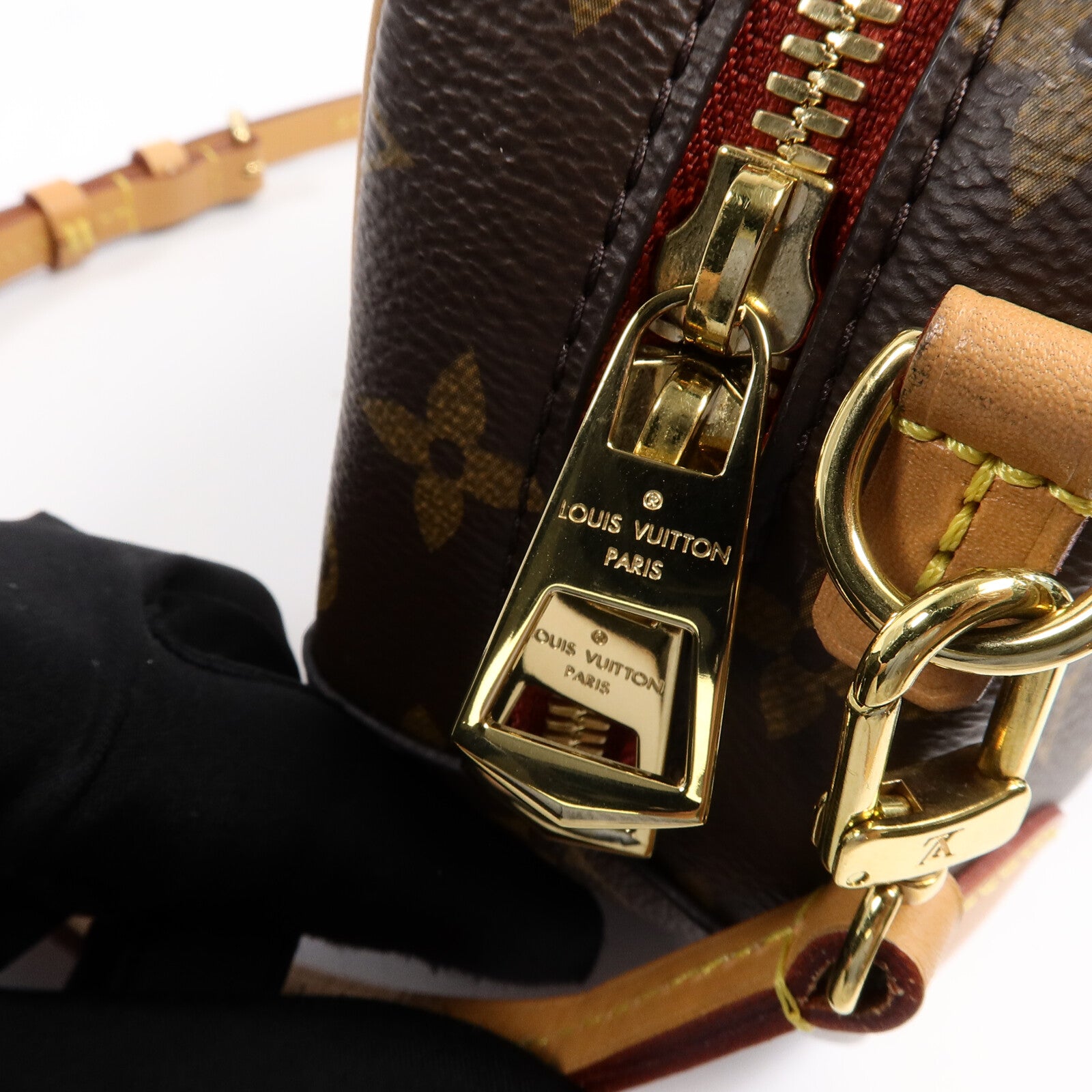 LOUIS VUITTON Monogram Deauville Mini肩背袋