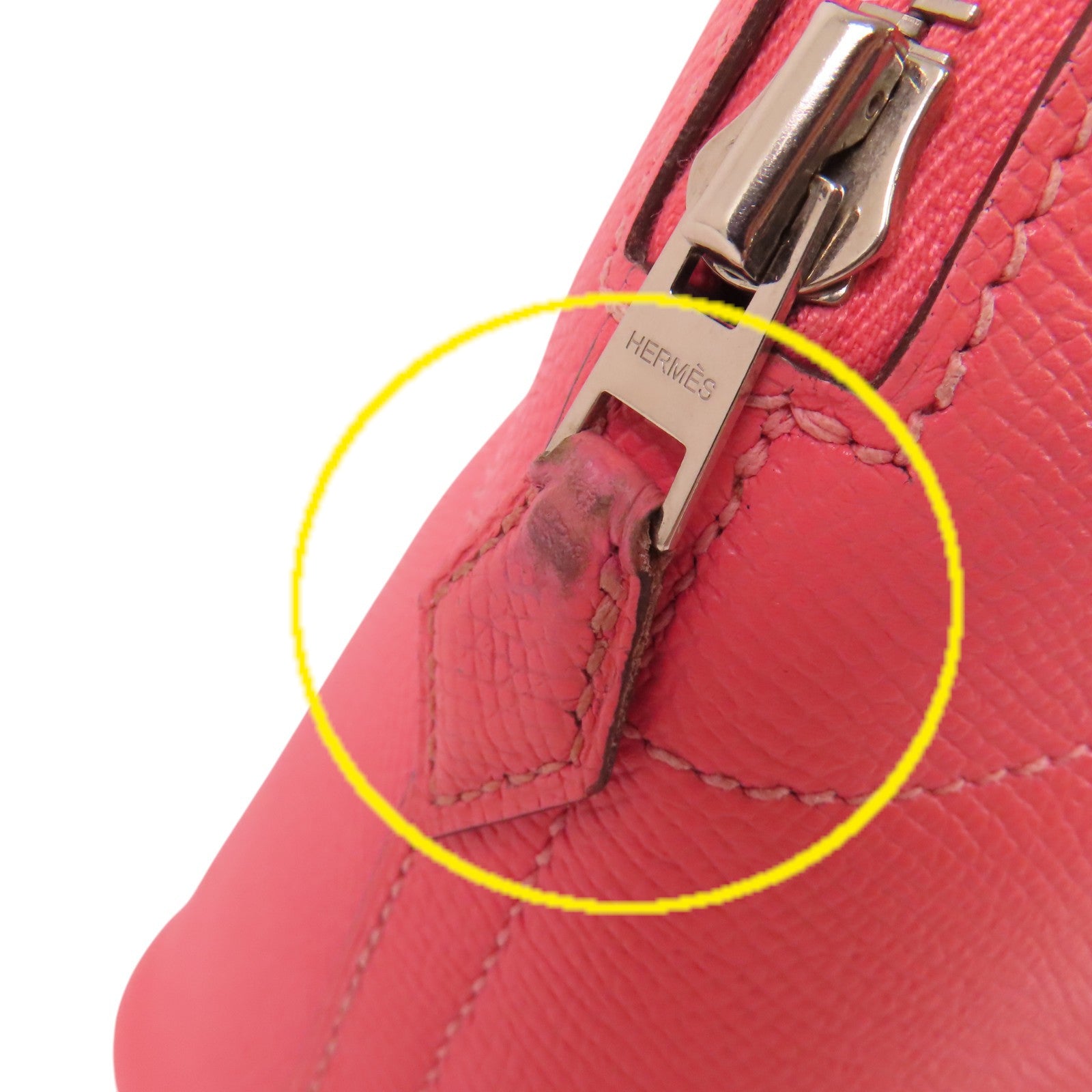 HERMES Epsom皮革Bolide 27銀扣手挽肩背兩用袋