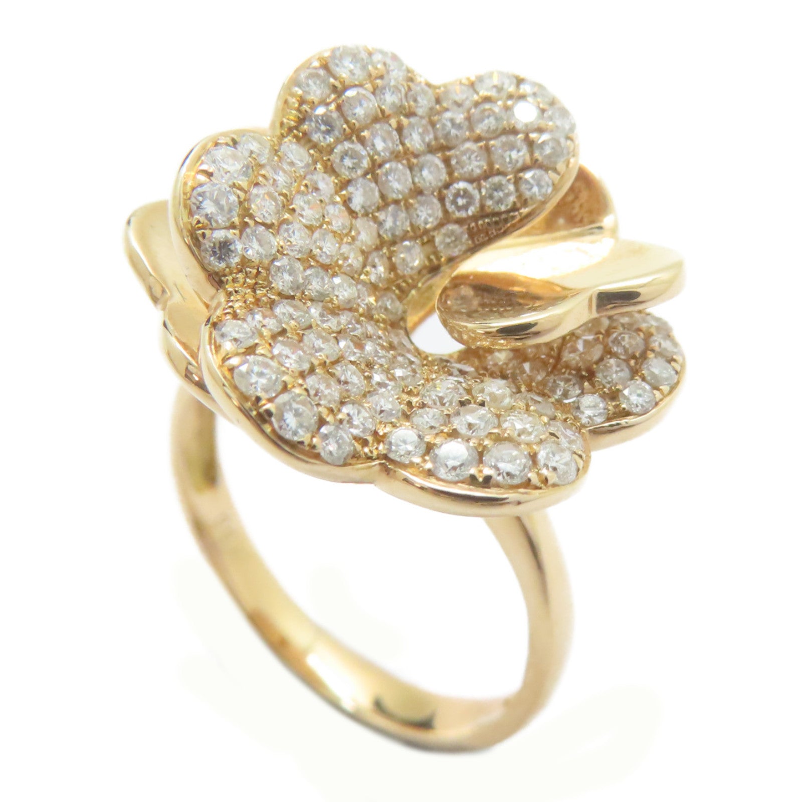 JEWELRY 18K玫瑰金Diamond Ring 1.00ct鑽石戒指US#6.75