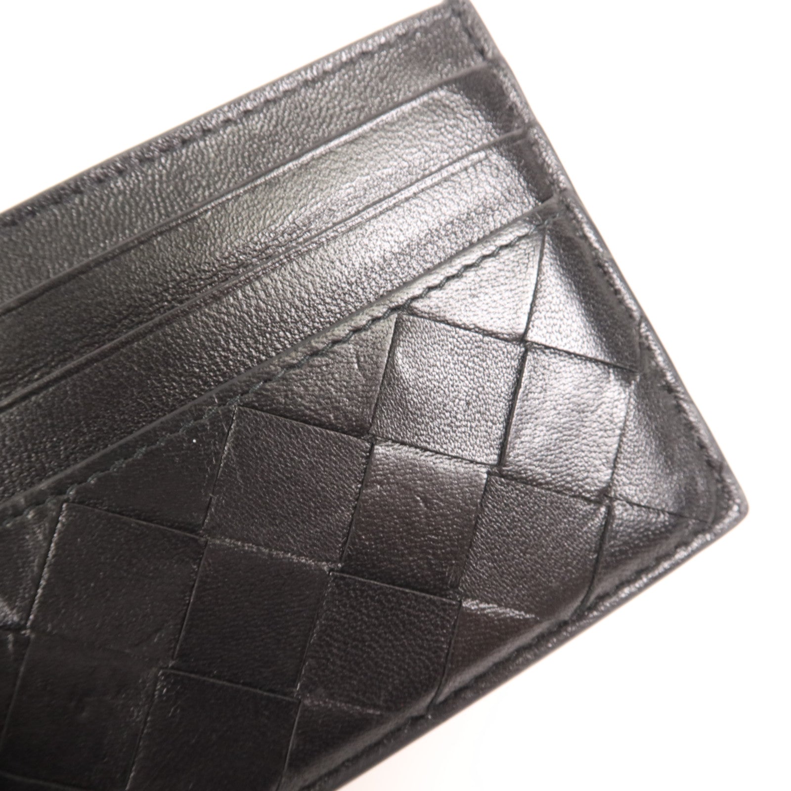 BOTTEGA VENETA 牛皮皮革Intrecciato Credit Card Case卡片套