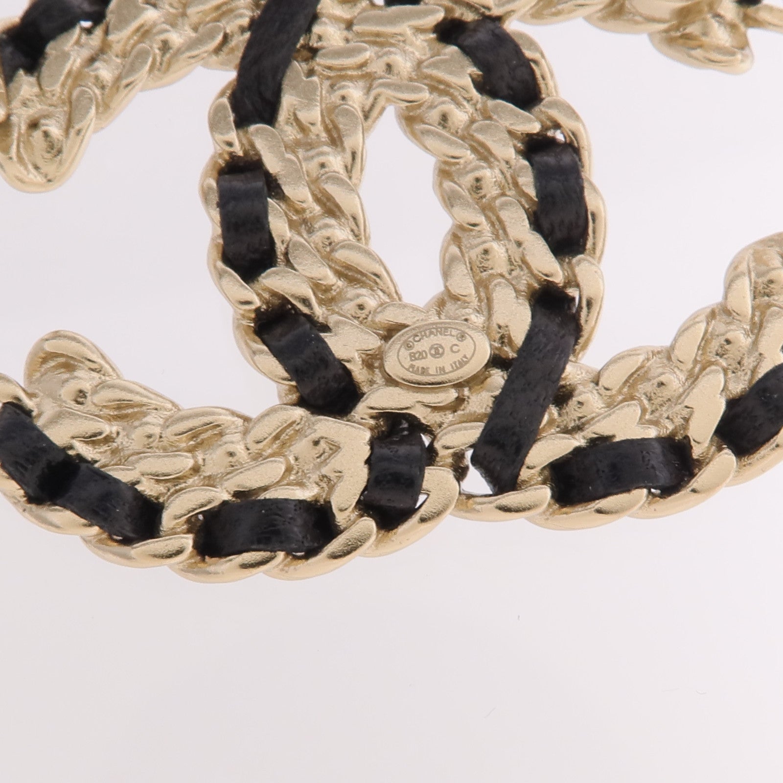 CHANEL 金屬/羊皮皮革Alure CC Chain Brooch胸針