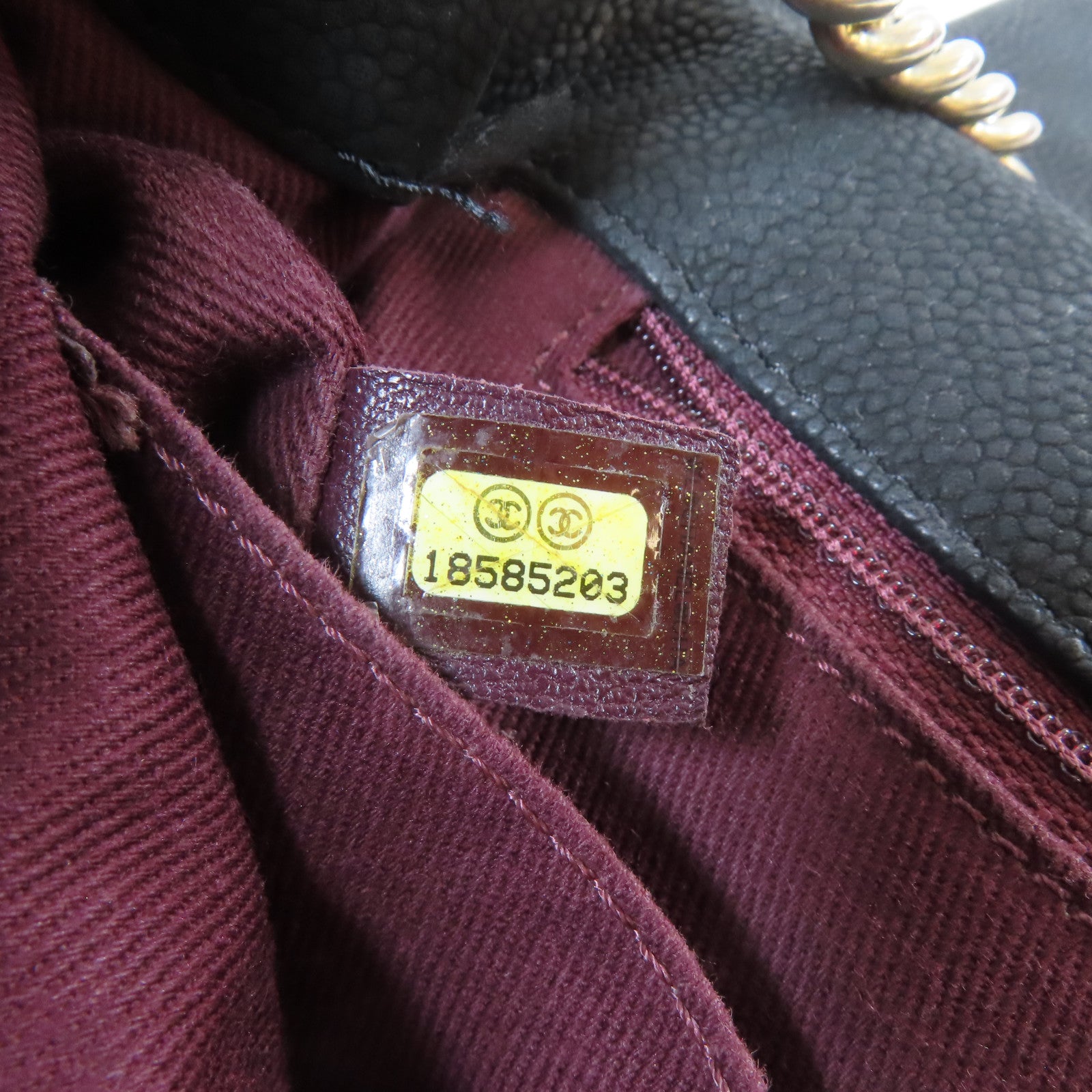 CHANEL 【激減優惠】牛皮皮革Chain Shoulder Bag金扣鏈帶手挽肩背兩用袋