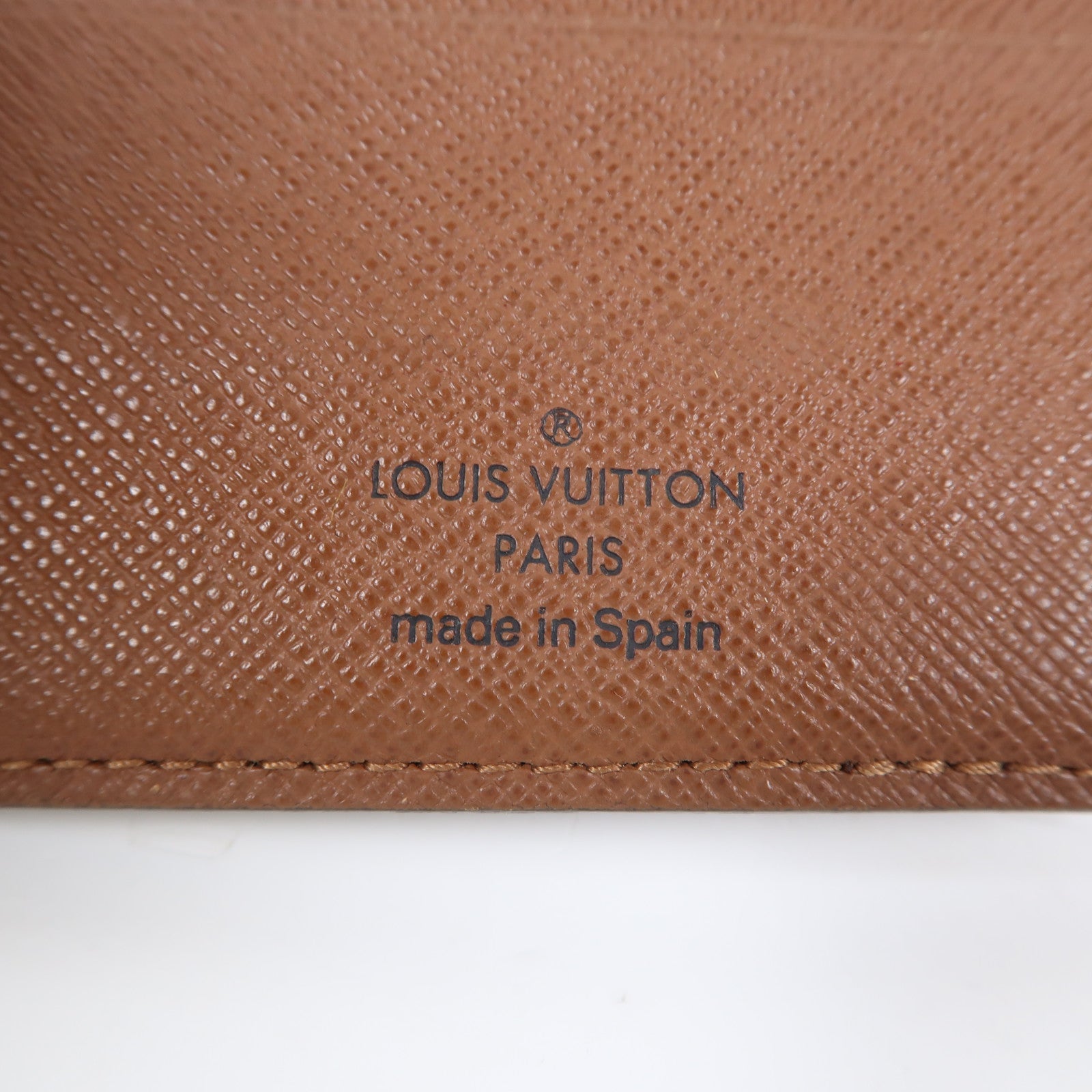 LOUIS VUITTON Monogram Multiple Wallet折疊錢包啡色
