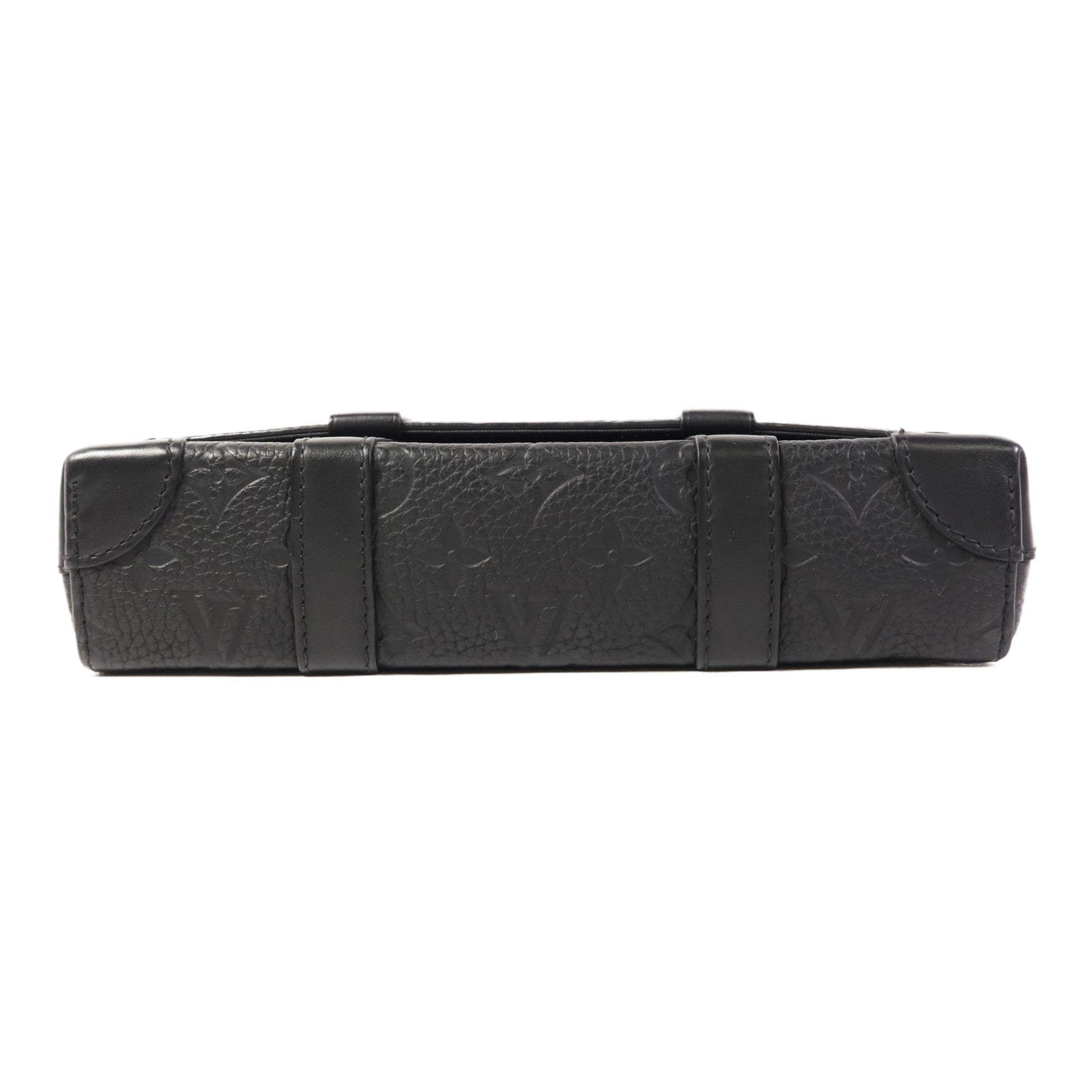 LOUIS VUITTON Monogram Taurillon Trunk Messenger Bag肩背袋