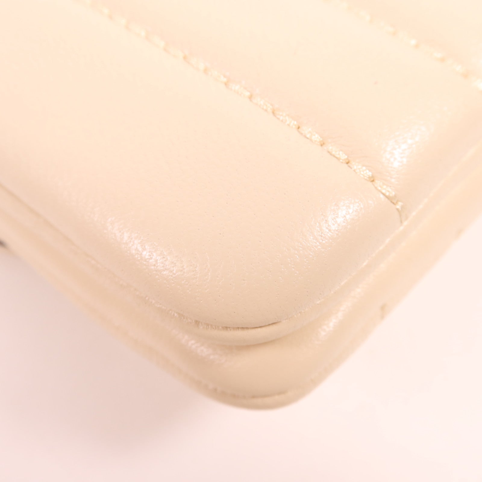 羊皮皮革Mini Kira Top Handle金扣手挽肩背兩用袋