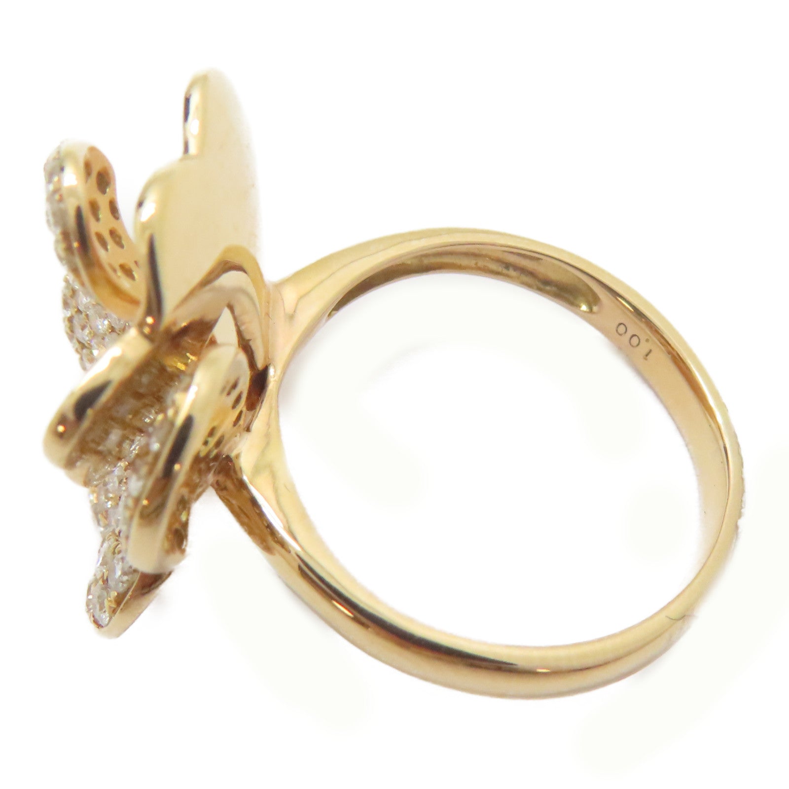 JEWELRY 18K玫瑰金Diamond Ring 1.00ct鑽石戒指US#6.75