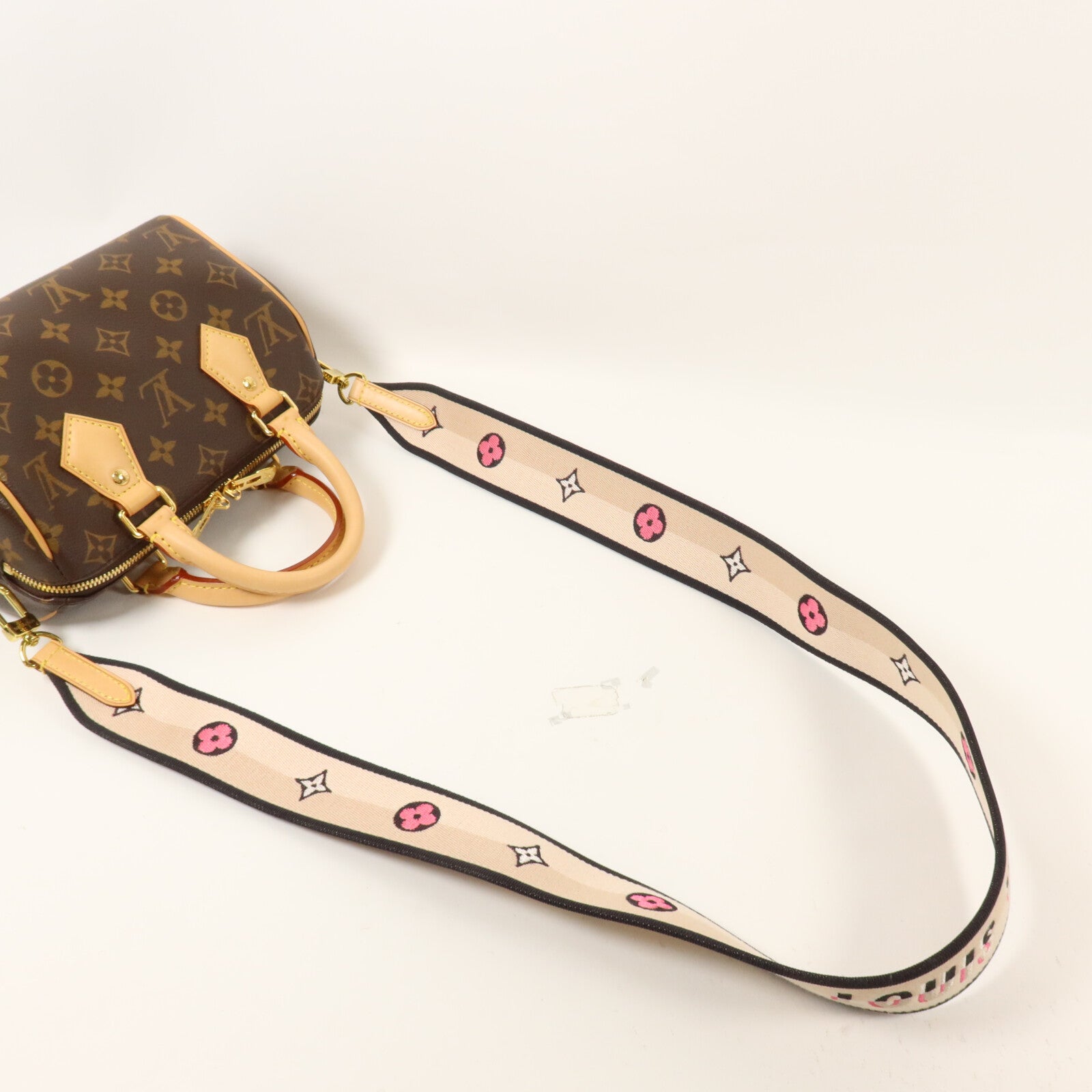LOUIS VUITTON Monogram Speedy Bandouliere 20手挽肩背兩用袋