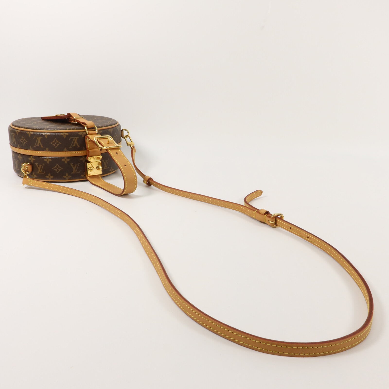 LOUIS VUITTON Monogram Petite Boite Chapeau手挽肩背兩用袋