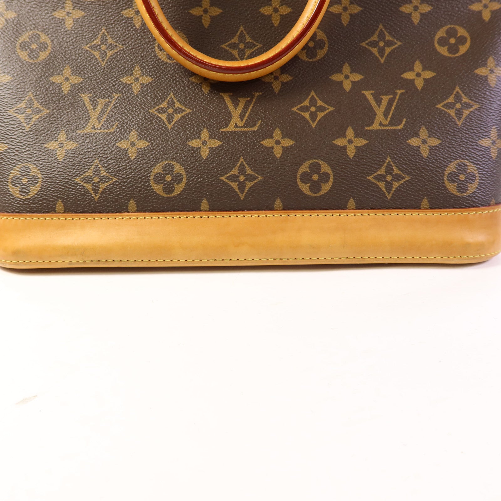LOUIS VUITTON Monogram Alma金扣手挽袋