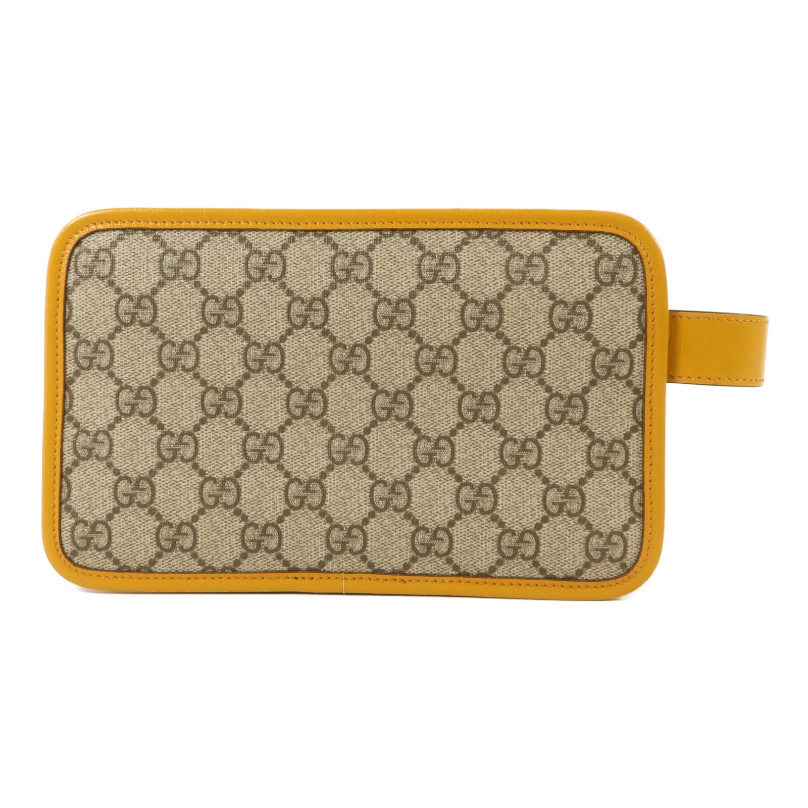 GUCCI 塗層帆布GG Supreme Travel Pouch小袋