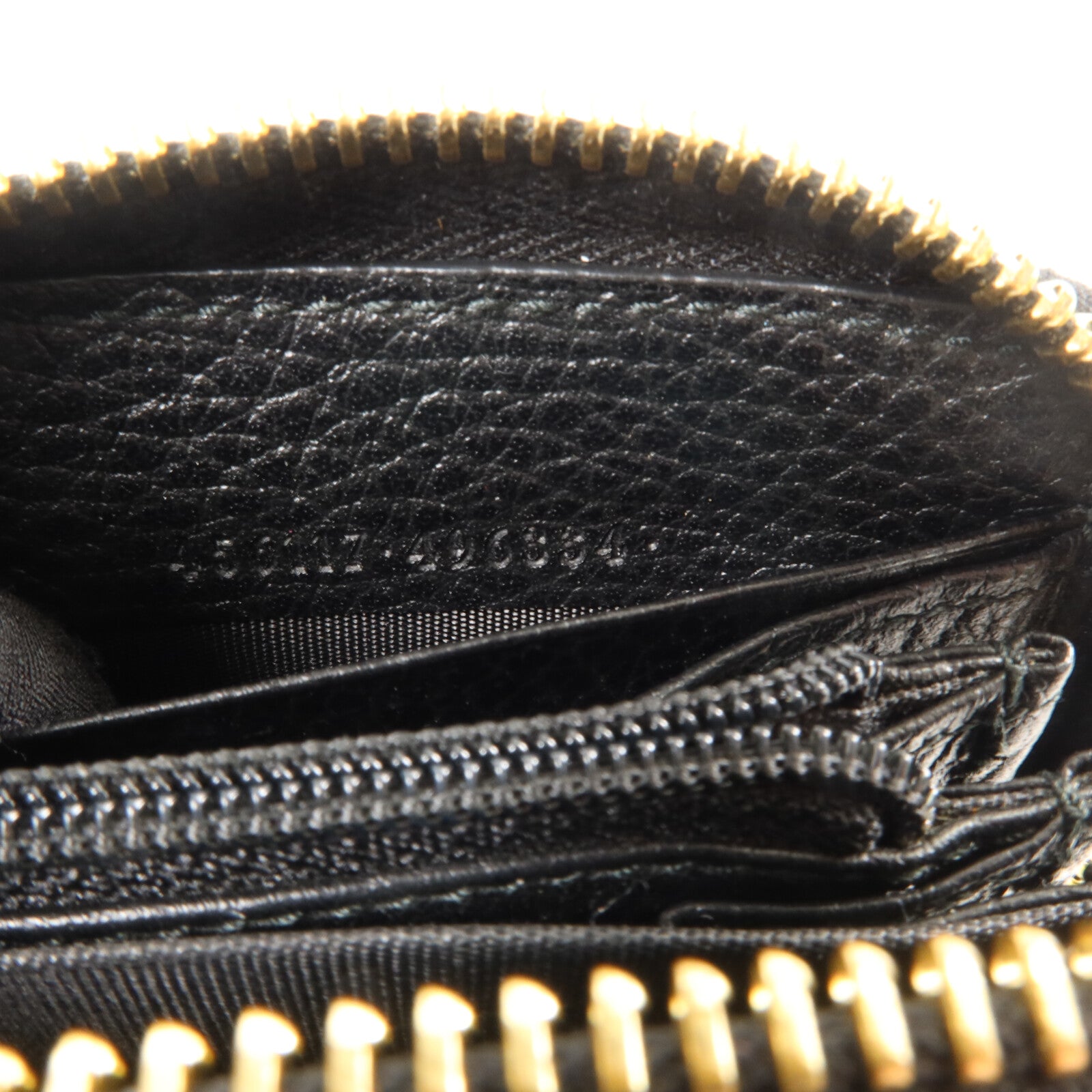 GUCCI 牛皮皮革Long Round Wallet長錢包