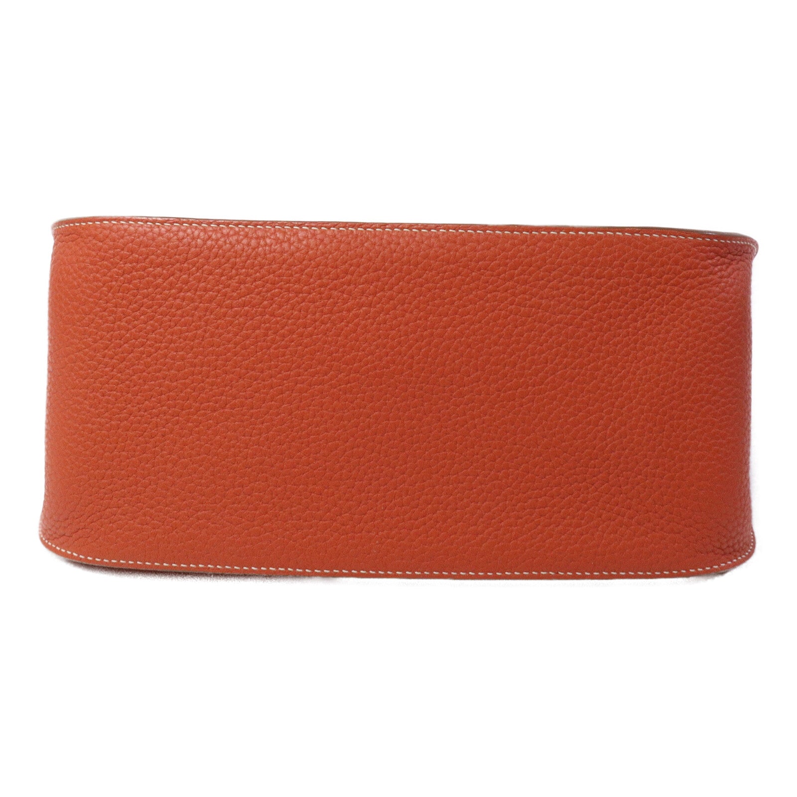 HERMES Clemence皮革Jypsiere 28肩背袋Sanguine/Rose Jaipur
